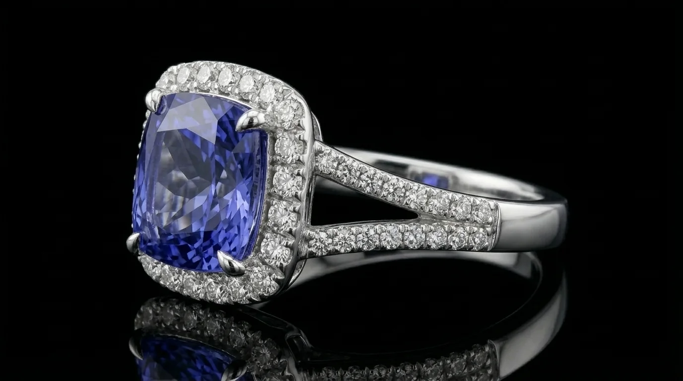 "BluePrestigeLine™" Ring in white gold 18k, photo 3