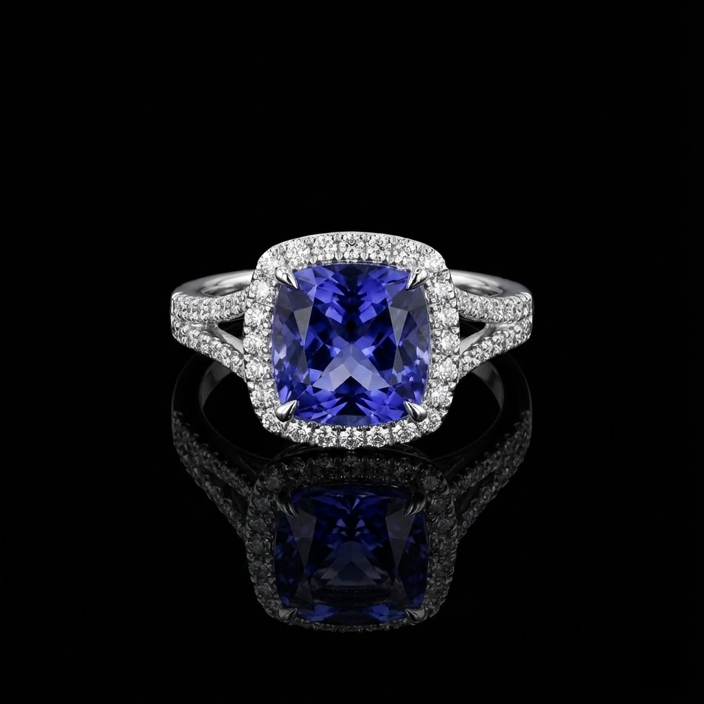 "BluePrestigeLine™" Ring in white gold 18k, photo 6
