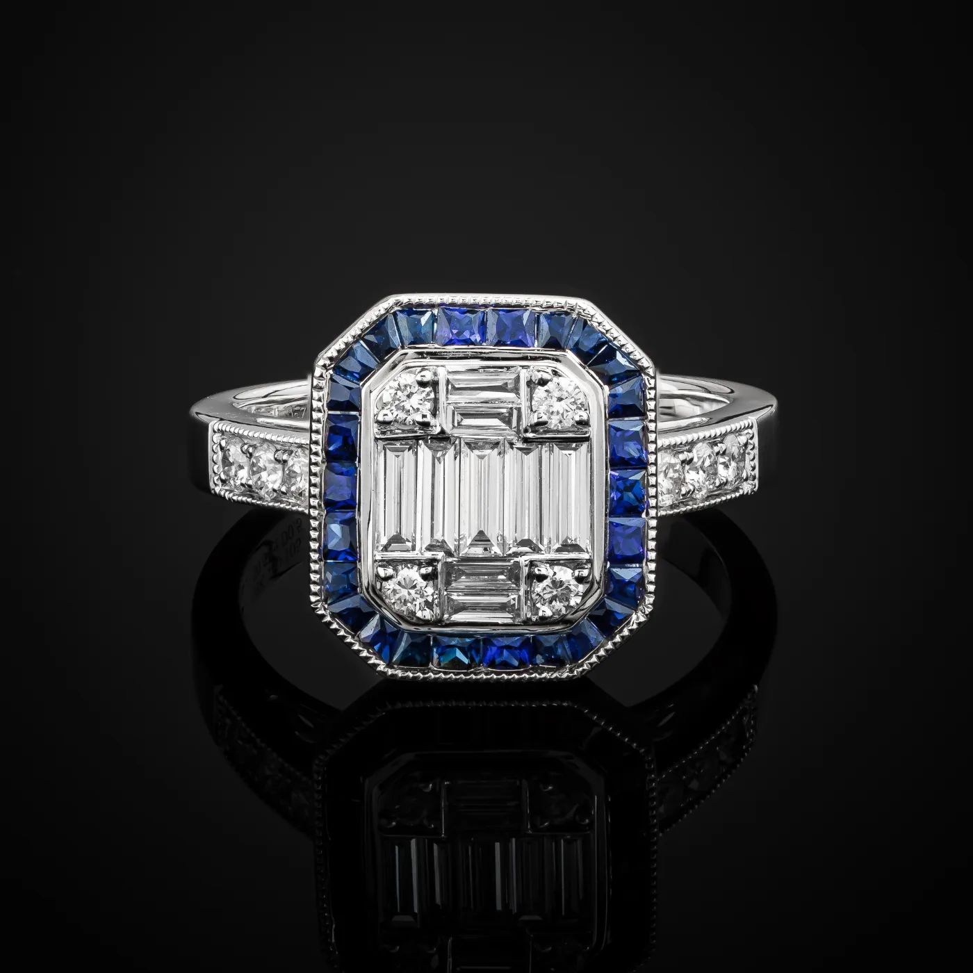 "BlueSapphire™" Ring in 18k white gold, photo 3
