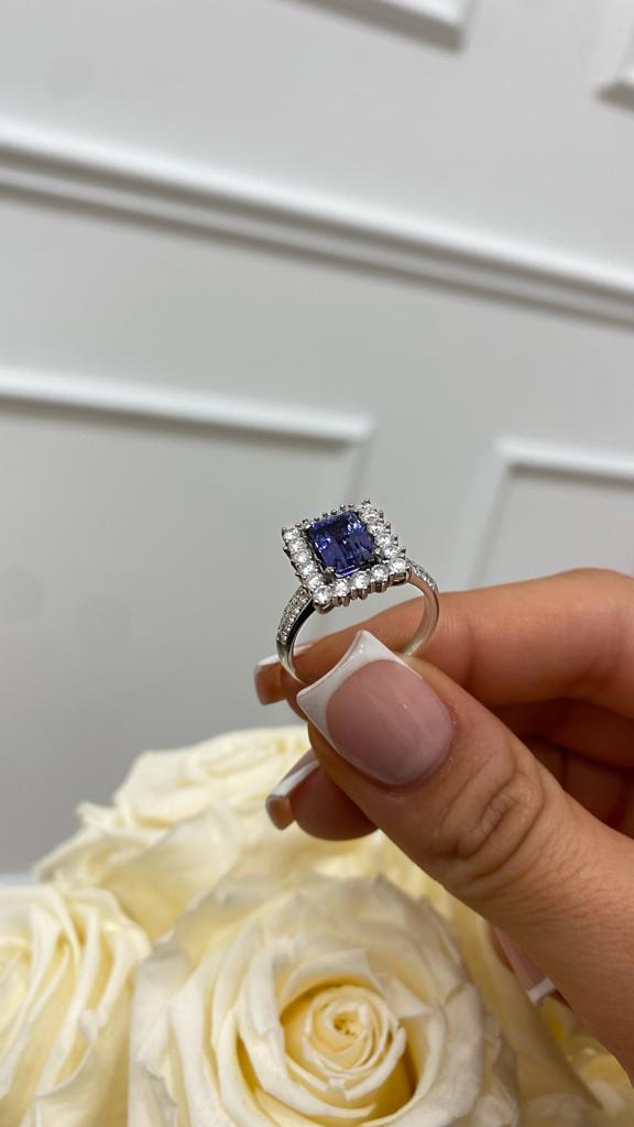 "BlueSignature™" Ring in white gold 18k, photo 5
