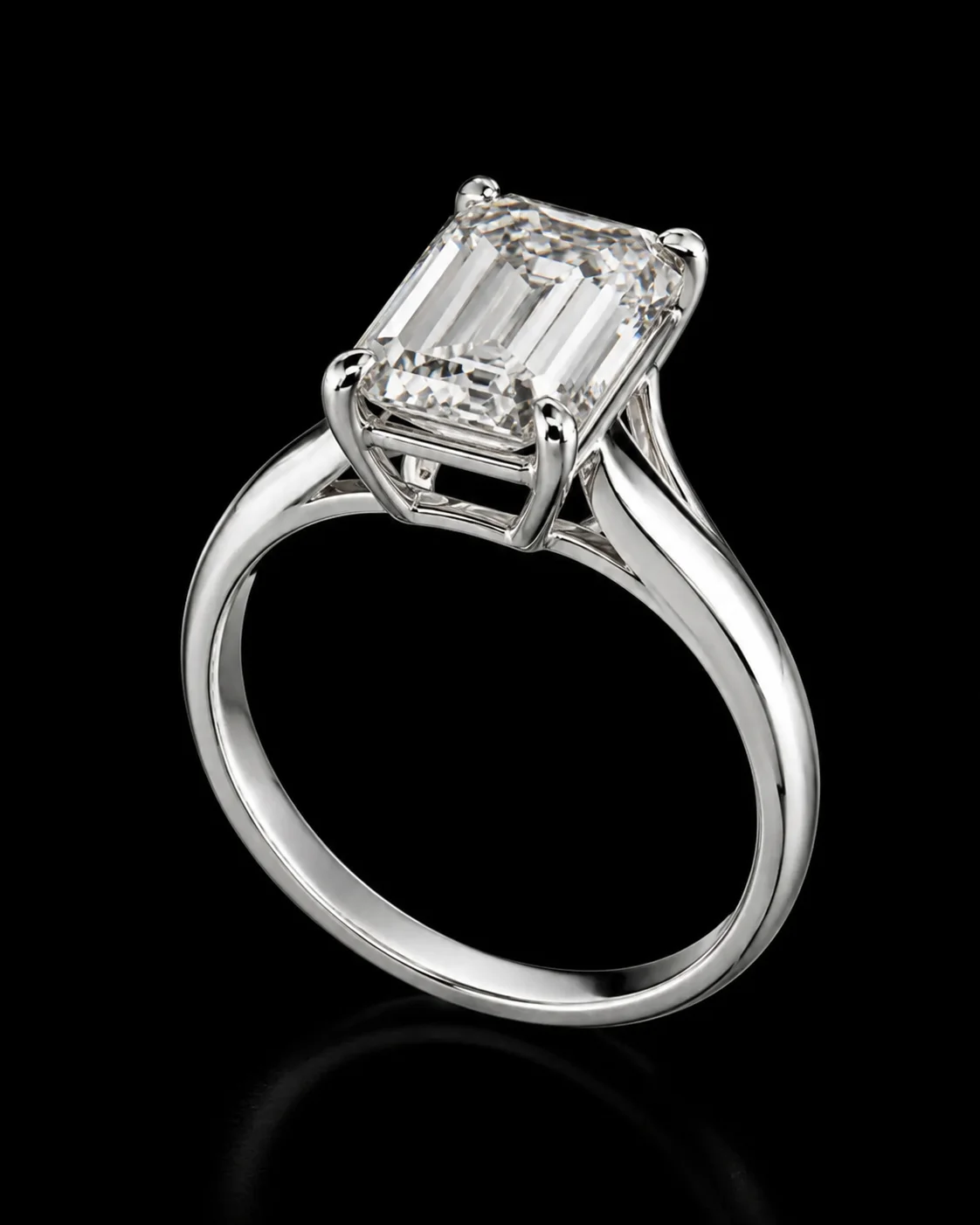 "CrystalClarity™" Ring in white gold, photo 3