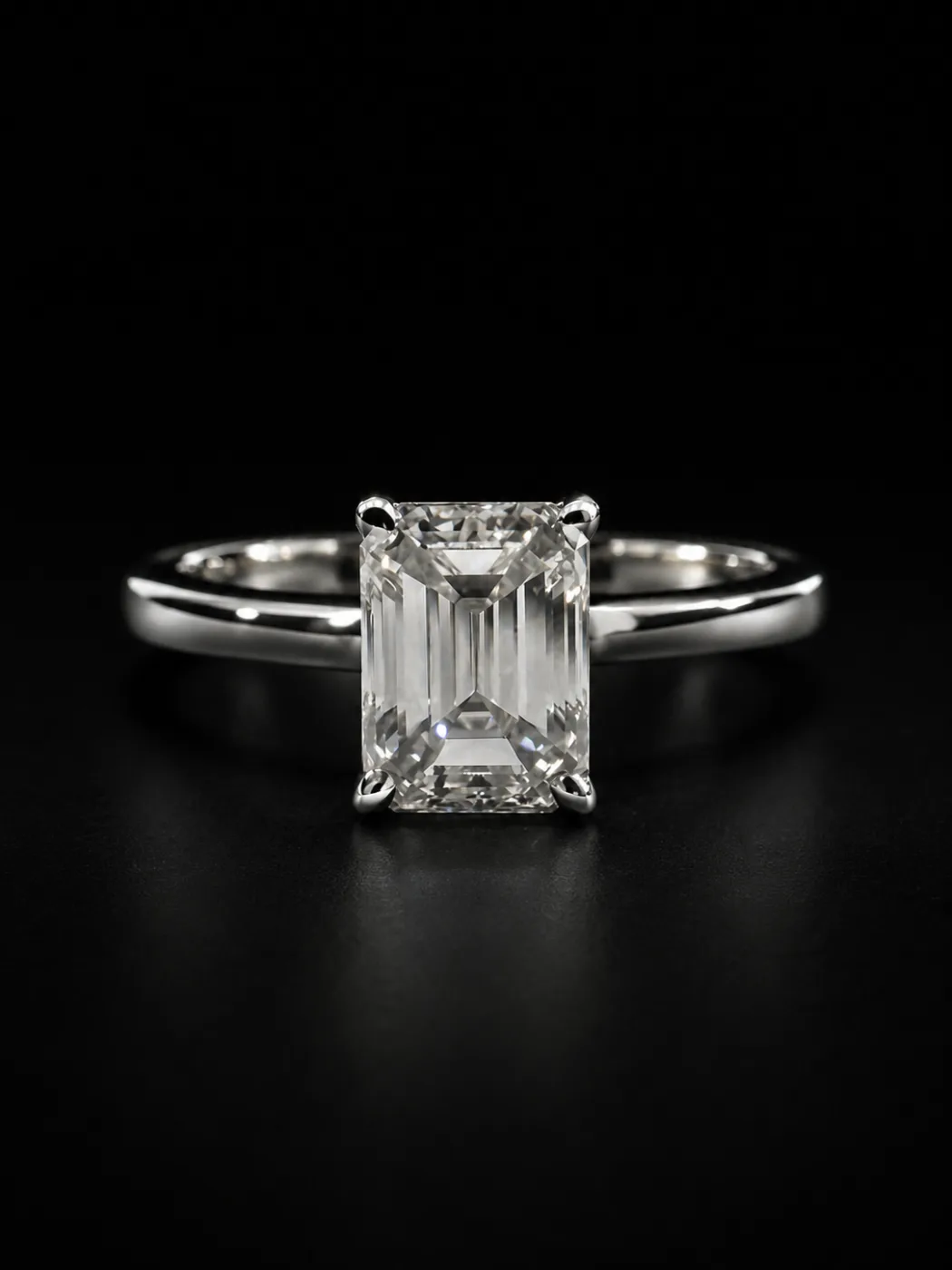 "CrystalClarity™" Ring in white gold, photo 4