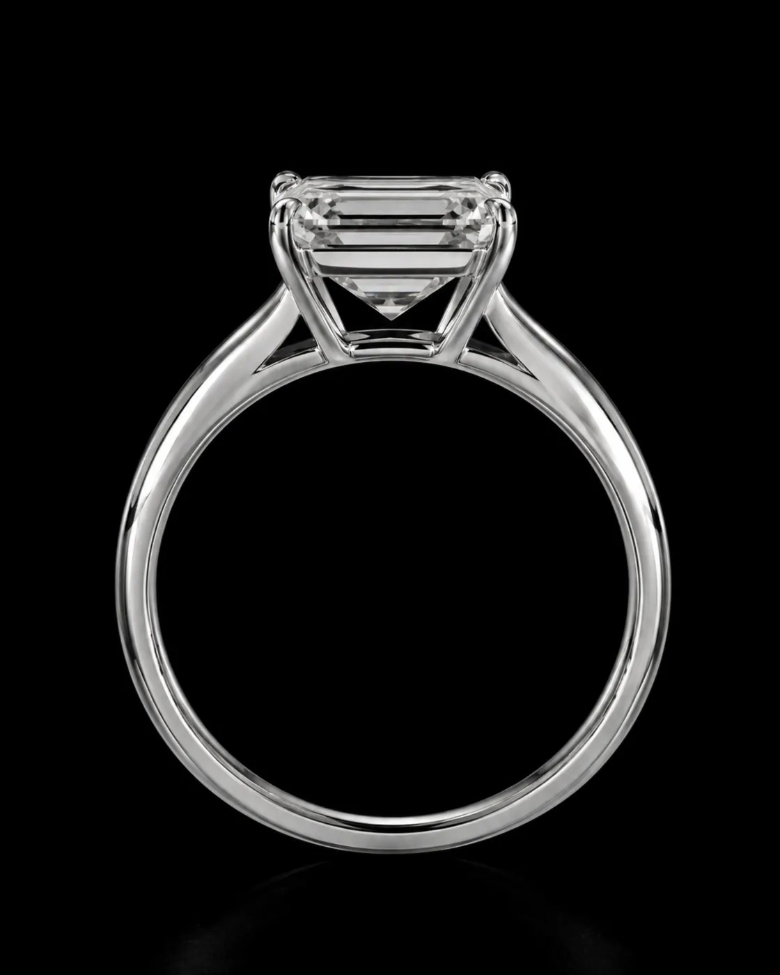 "CrystalClarity™" Ring in white gold, photo 6