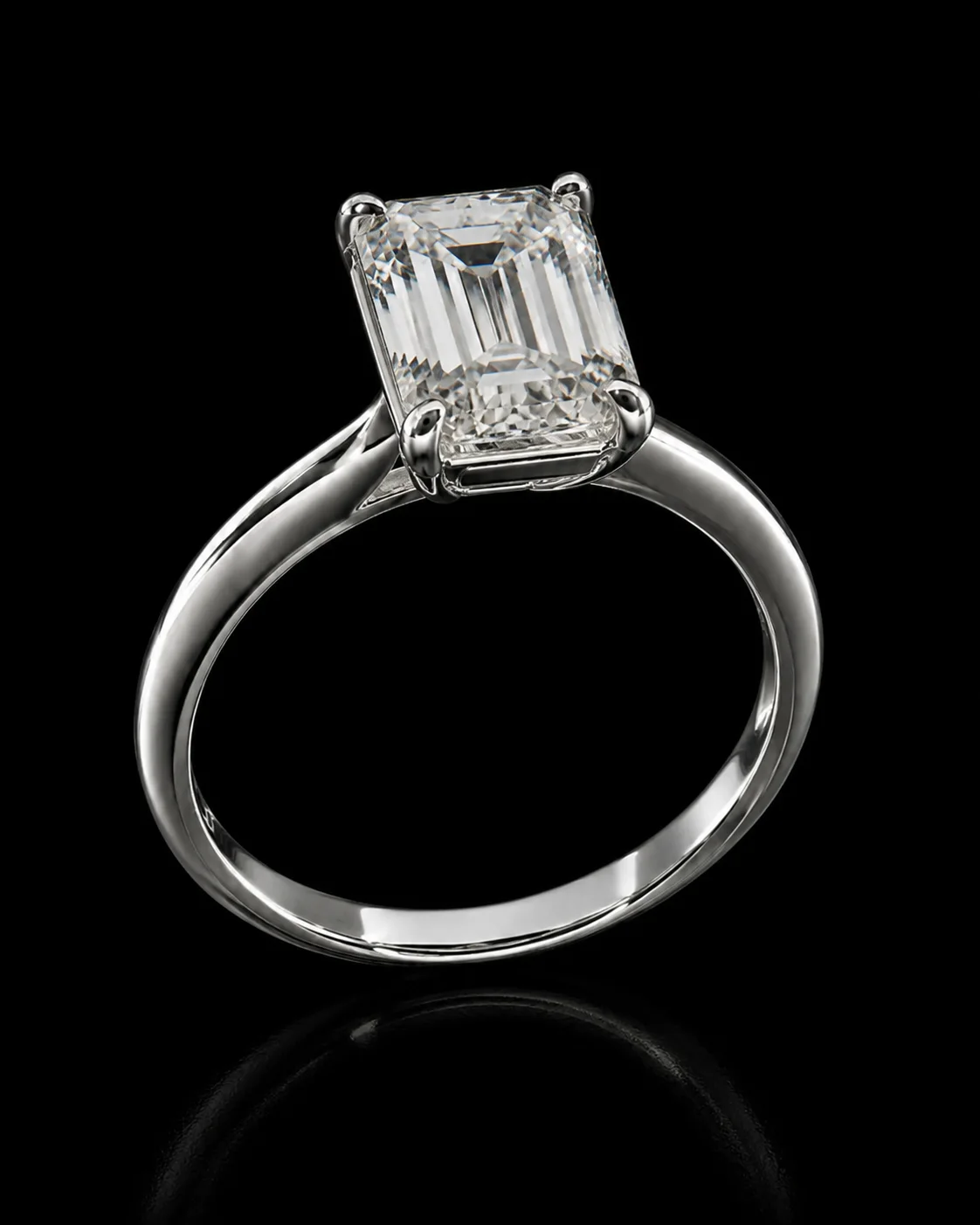 "CrystalClarity™" Ring in white gold, photo 7