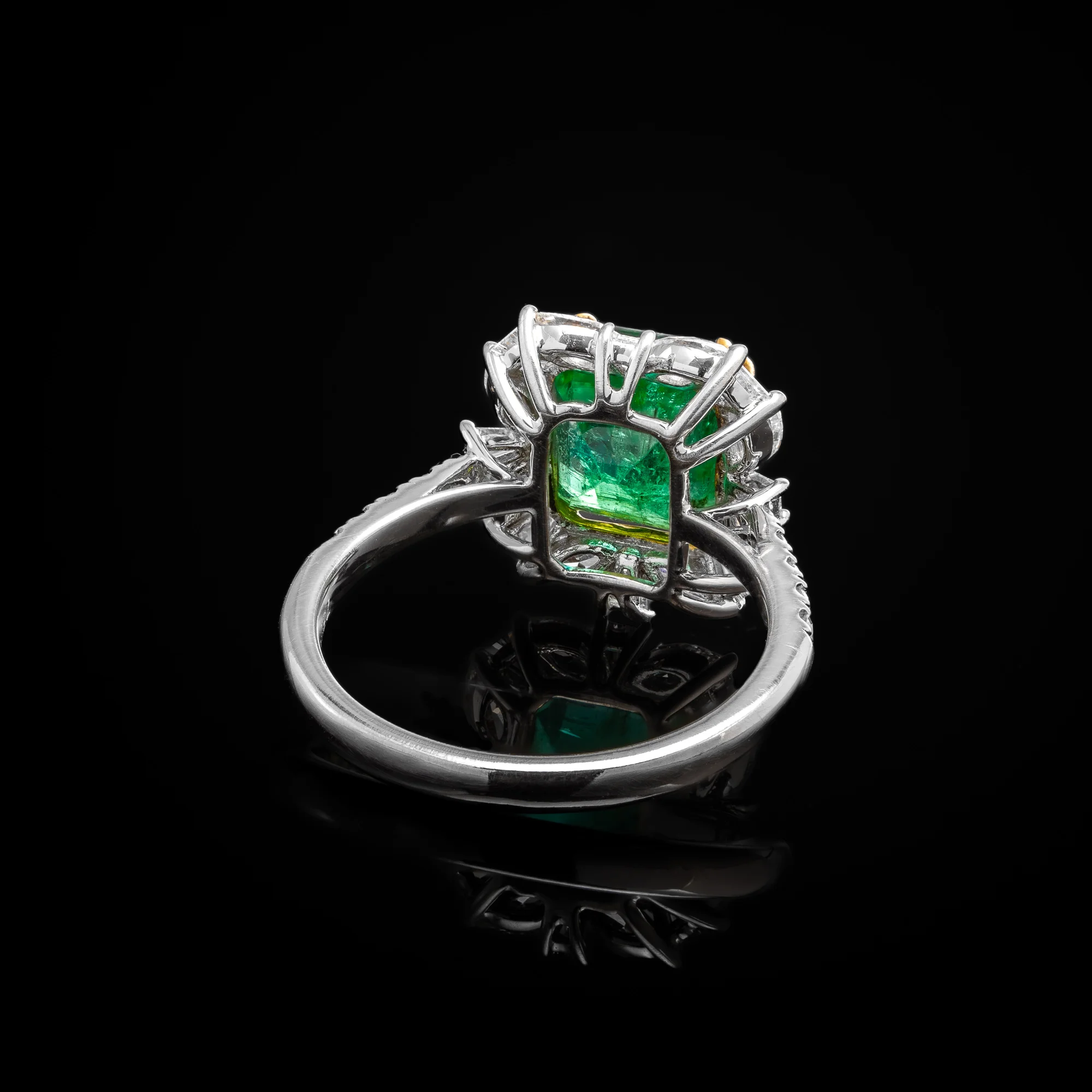 EmeraldEmpire™ Ring in white gold 18k, photo 4