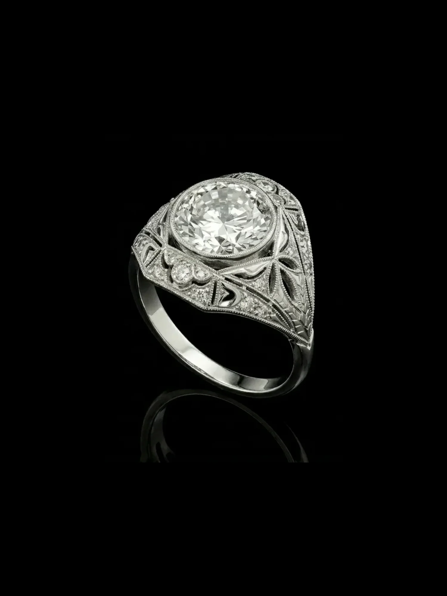 "Enduring Treasures™" Ring – Platinum
