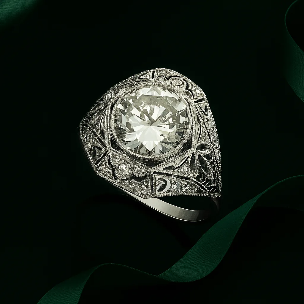 "Enduring Treasures™" Ring in platinum, photo 4