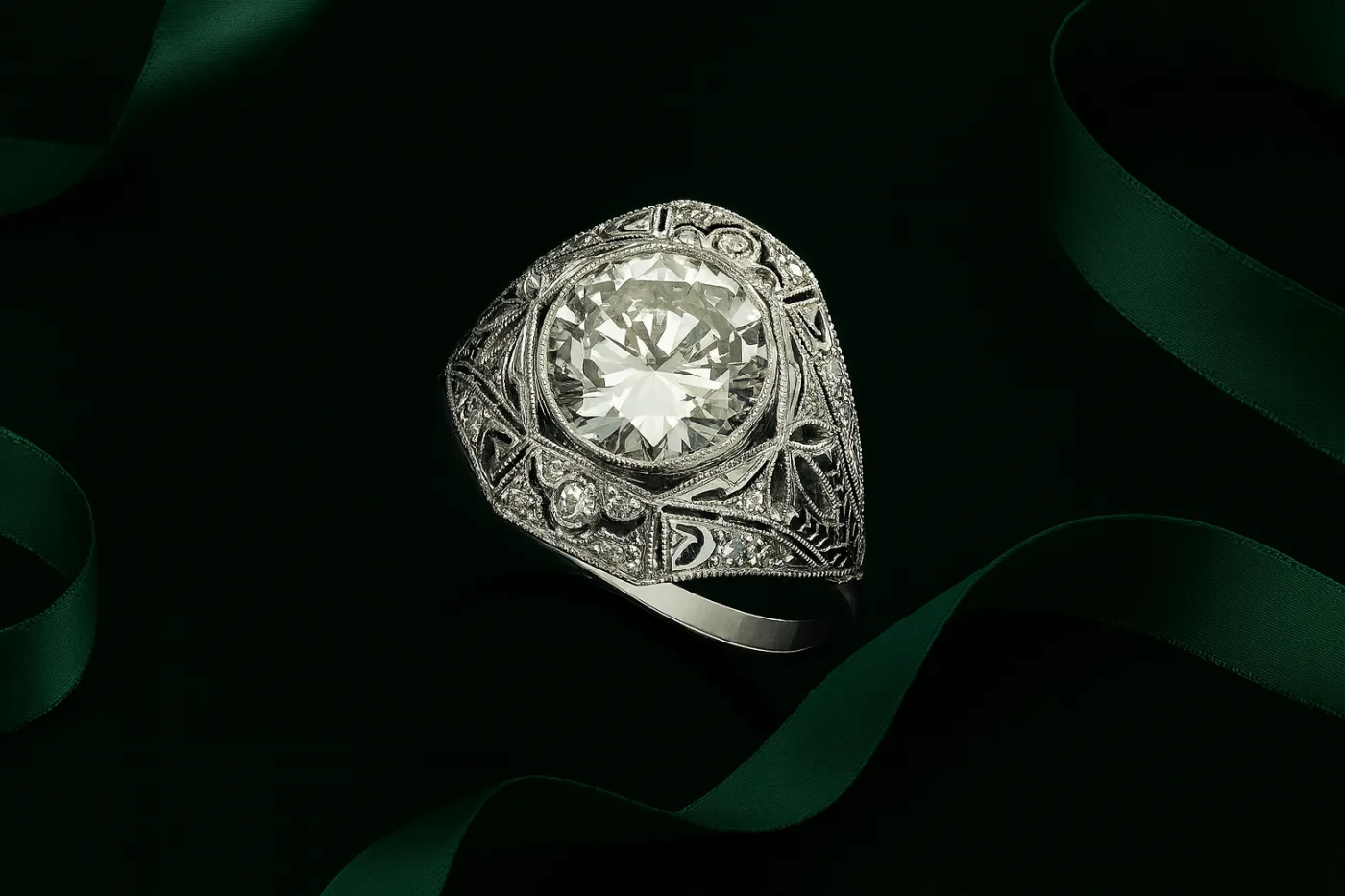 "Enduring Treasures™" Ring in platinum, photo 5