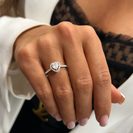 "EssenceDeLove™" Ring in white gold 18k, photo 8