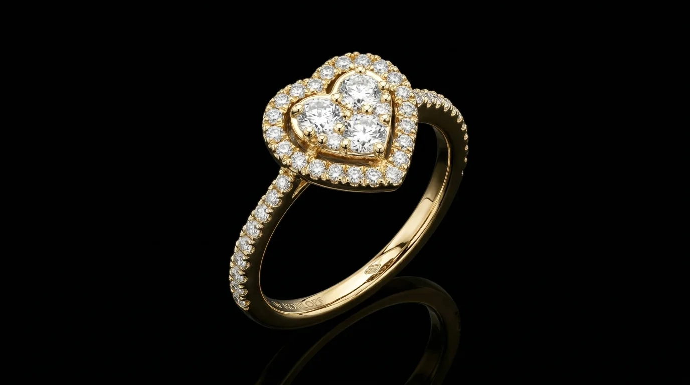 Ring "EssenceDeLove™" in yellow gold 18k, photo 2