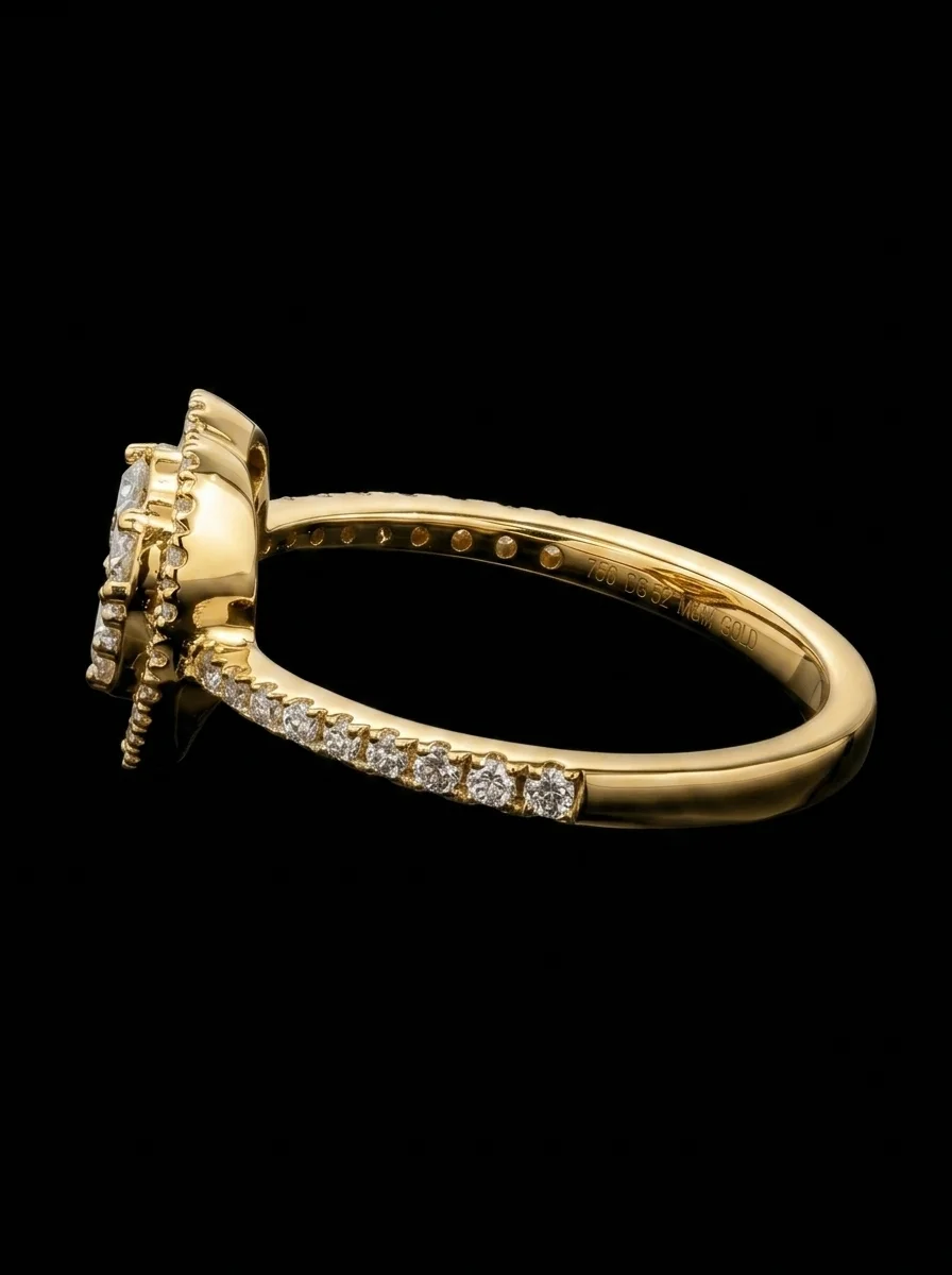 Ring "EssenceDeLove™" in yellow gold 18k, photo 4