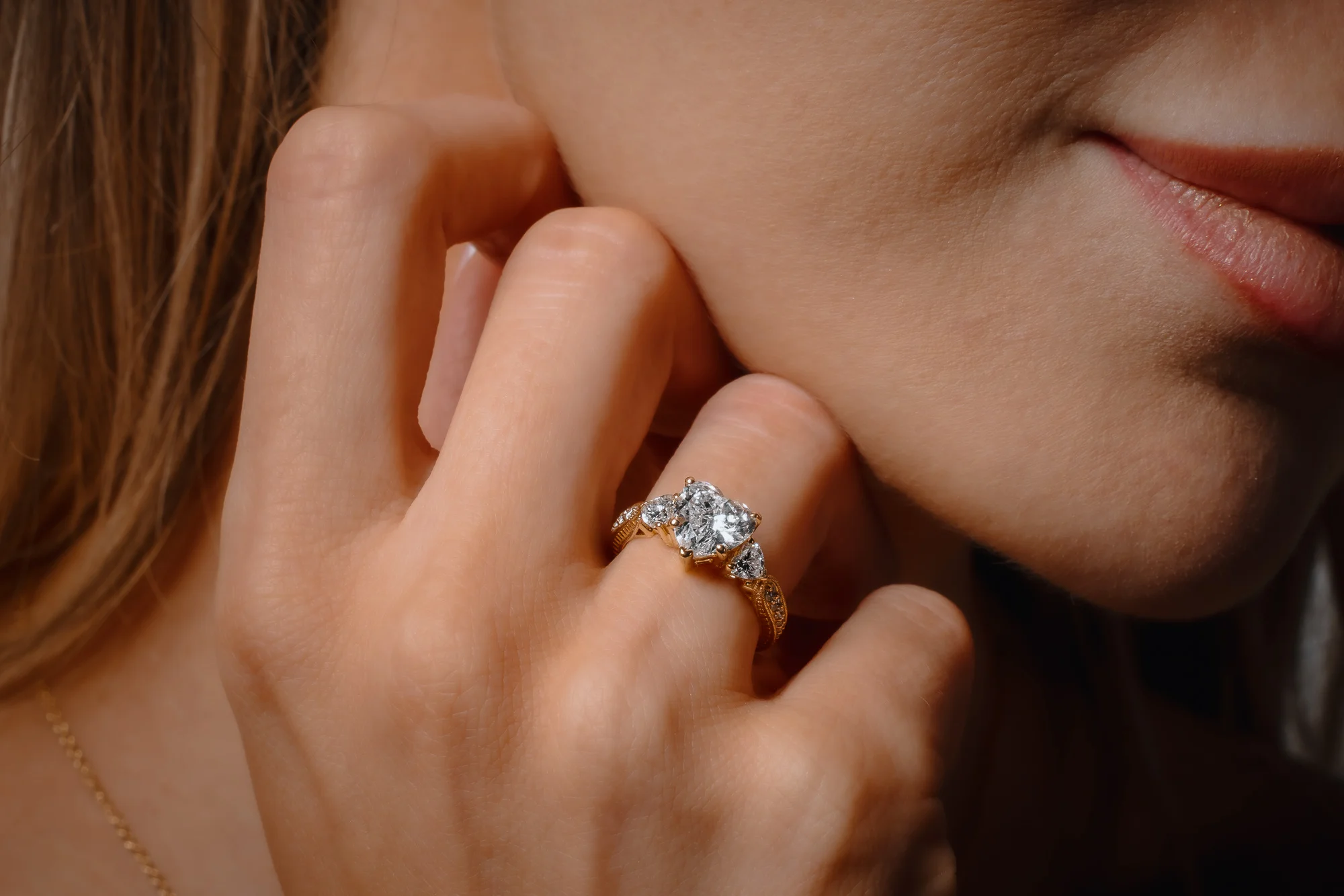 "Gilded Radiance™" Ring 2.00ct in yellow gold 18k, photo 2