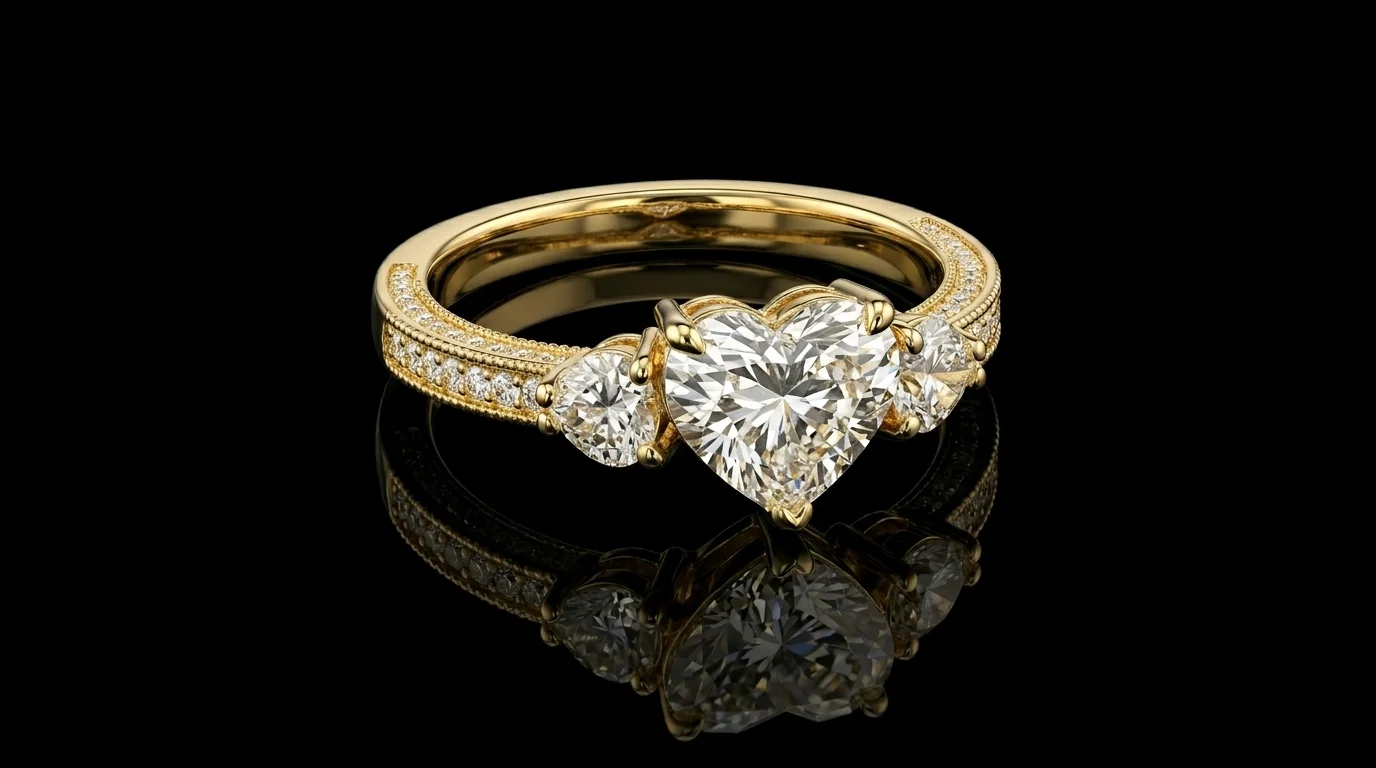 "Gilded Radiance™" Ring 2.00ct in yellow gold 18k, photo 4