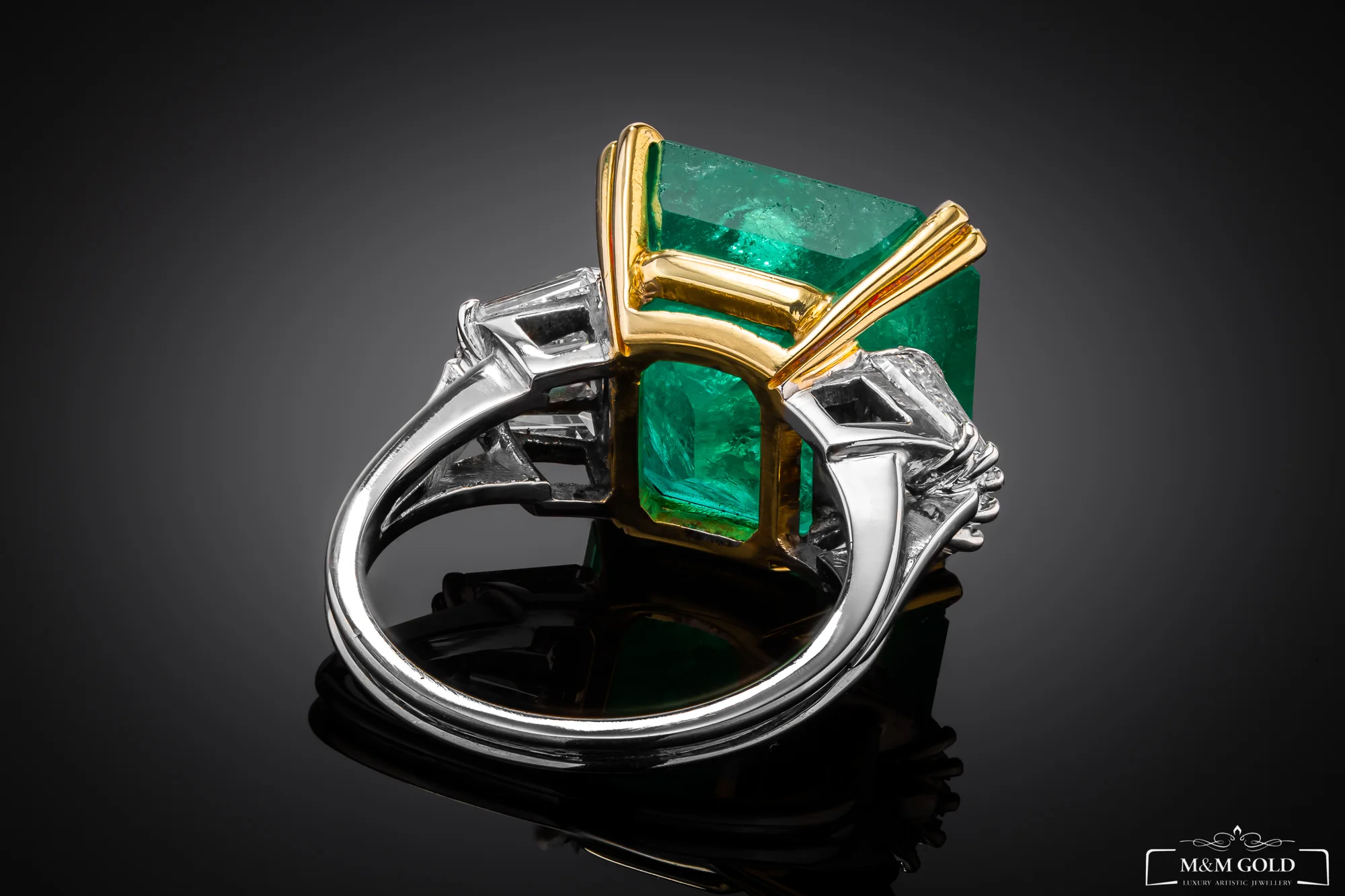 ImperialEmerald™ Ring in white gold 18k, photo 5