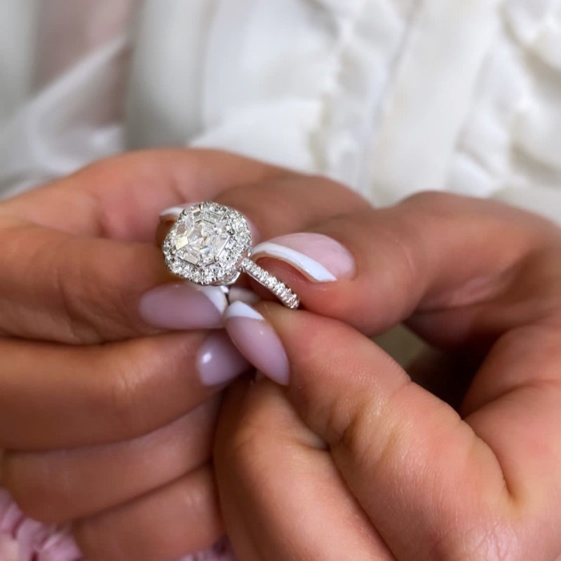 "InvisibleExceptionnel™" Ring in white gold 18k, photo 7