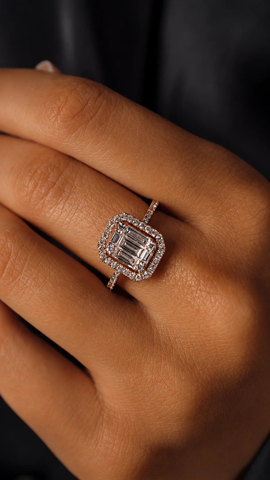 "InvisibleNuevo™" Ring in rose gold 18k, photo 2