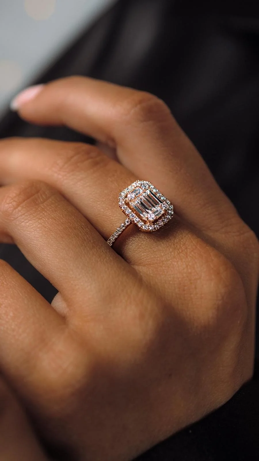 "InvisibleNuevo™" Ring in rose gold 18k, photo 8