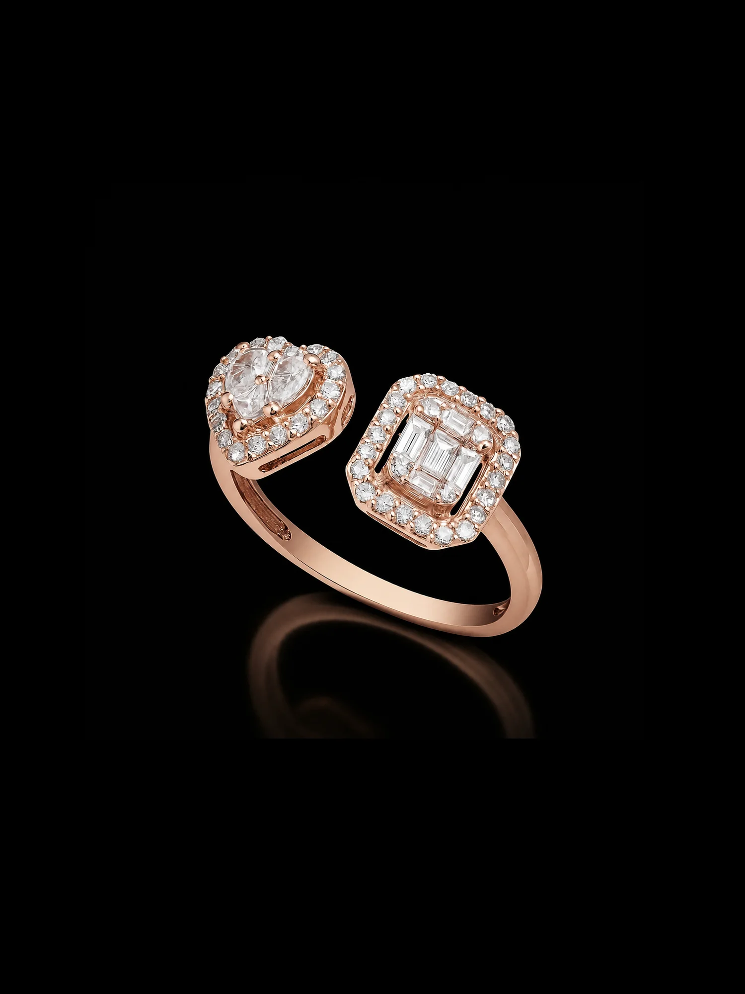 "Le Motif™" Ring – Rose gold 18k