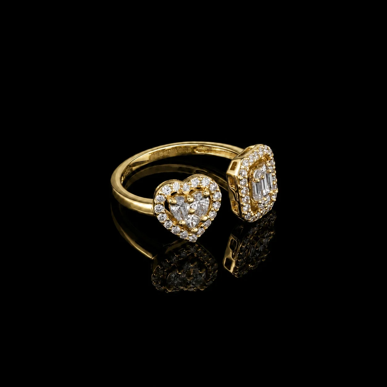 "Le Motif™" Ring in yellow gold, photo 4
