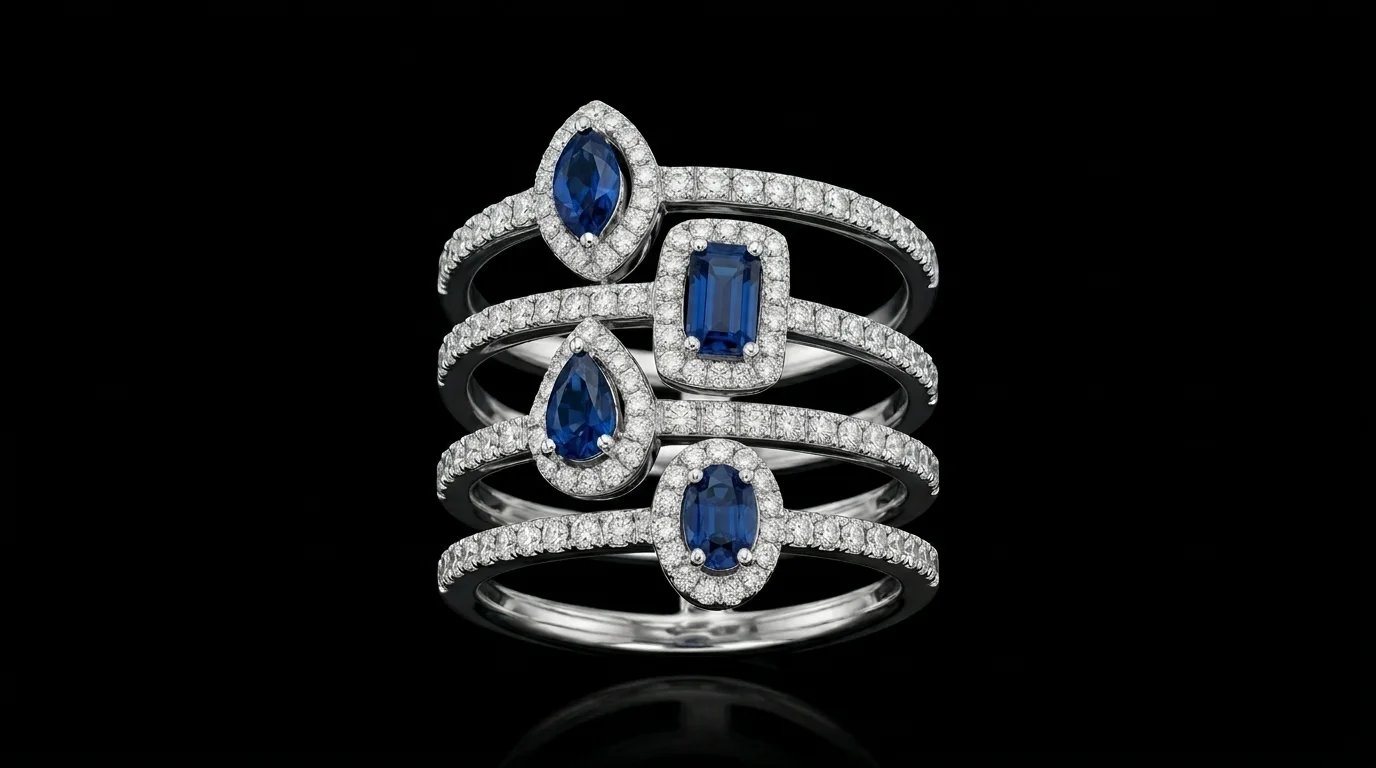 "Legacy™" Ring in white gold 18k, photo 3