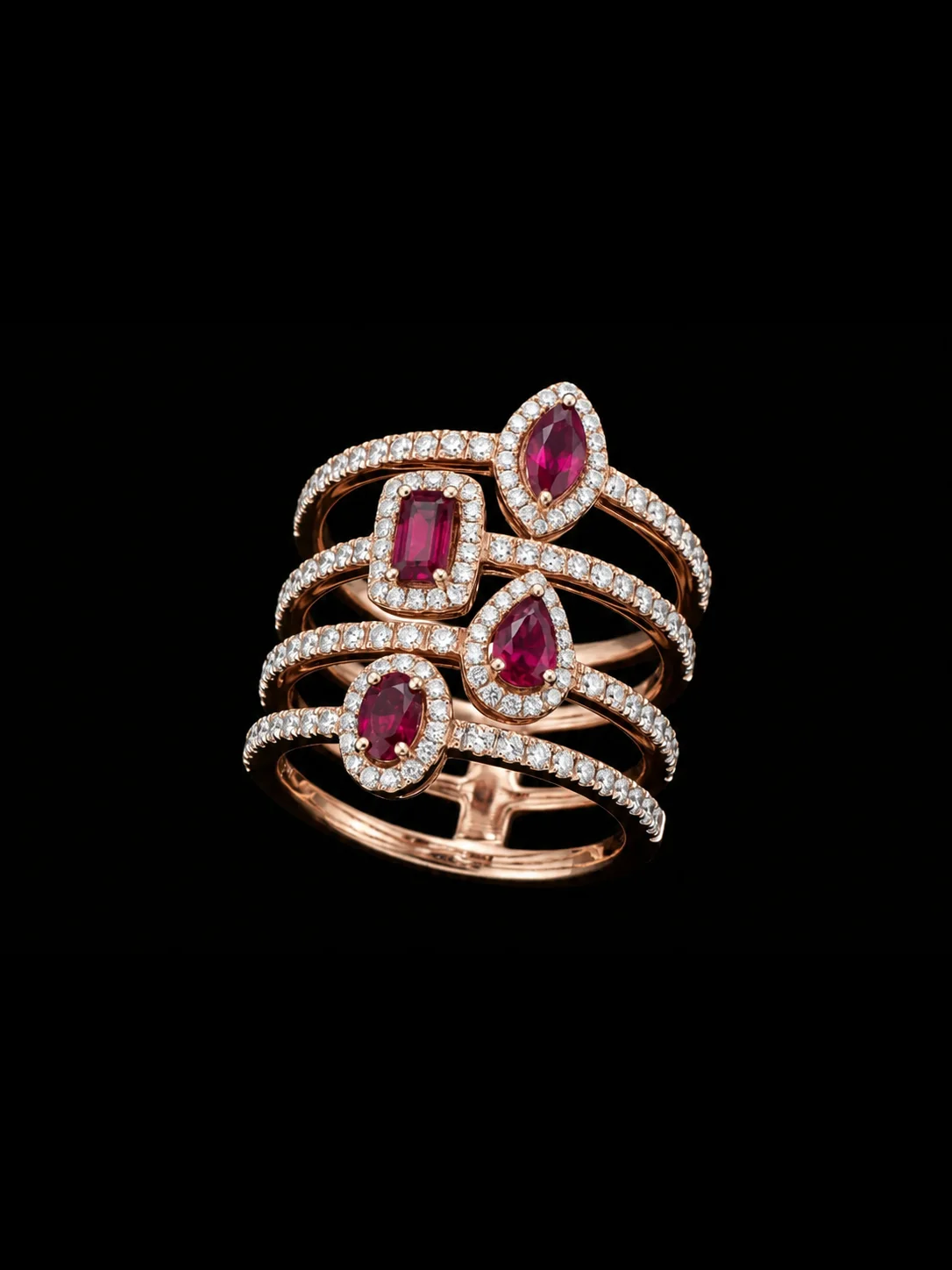 "Legacy™" Ring – Rose gold 18k