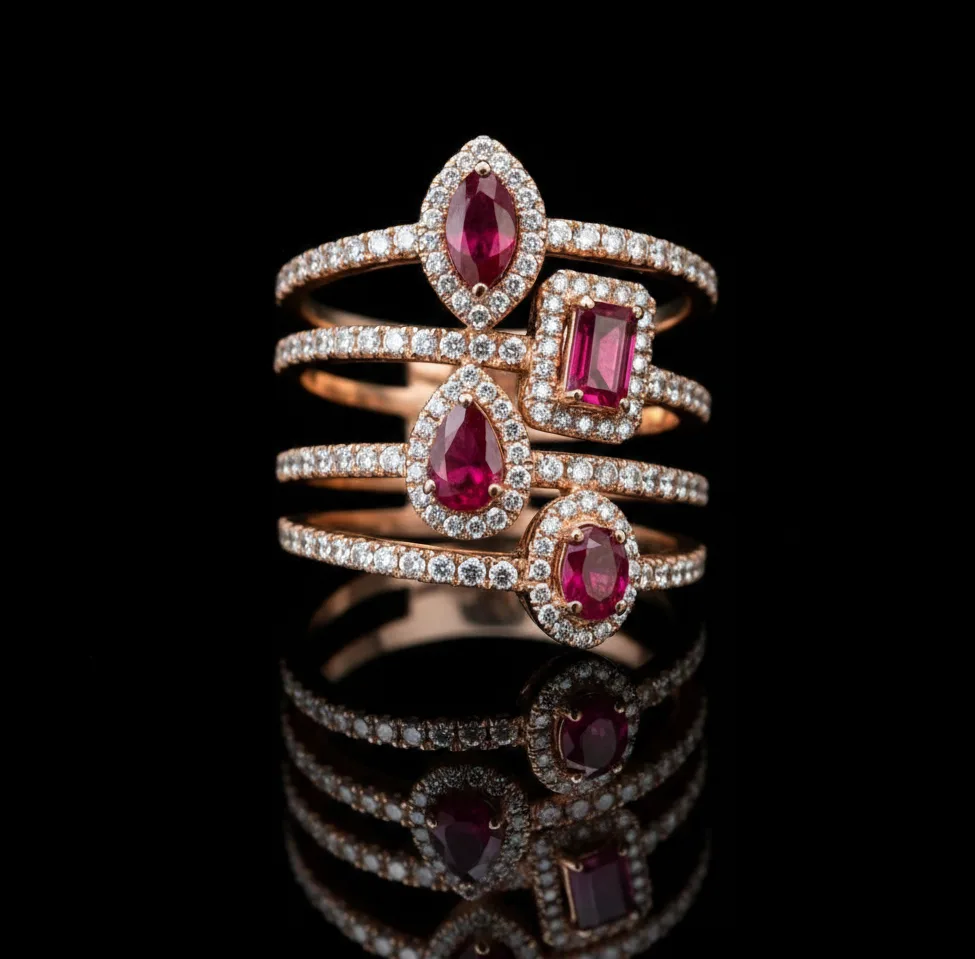 "Legacy™" Ring in 18k rose gold, photo 3