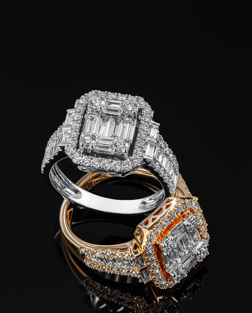 "InvisibleLeLuxe™" Ring in yellow gold 18k, photo 4