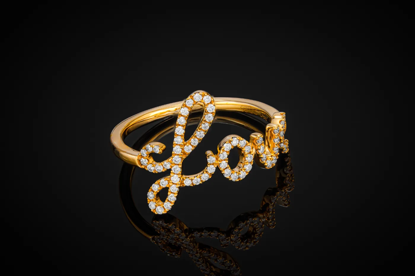 "LoveRing™" Ring in yellow gold, photo 2