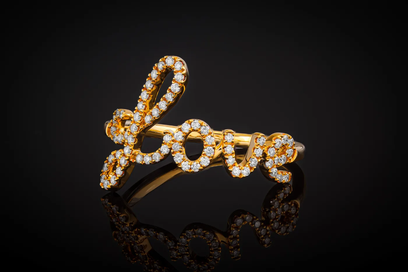 "LoveRing™" Ring in yellow gold, photo 4