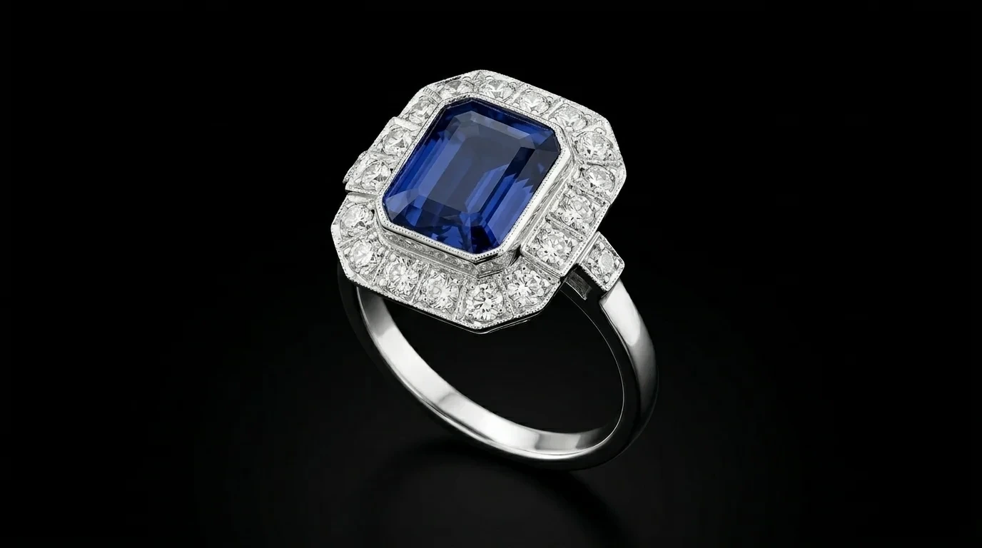 "PrestigeAzure™" Ring in platinum, photo 2