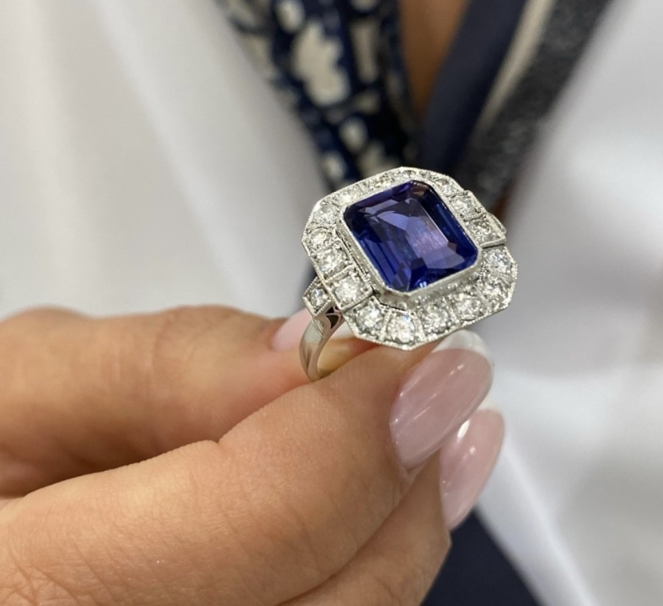"PrestigeAzure™" Ring in platinum, photo 4