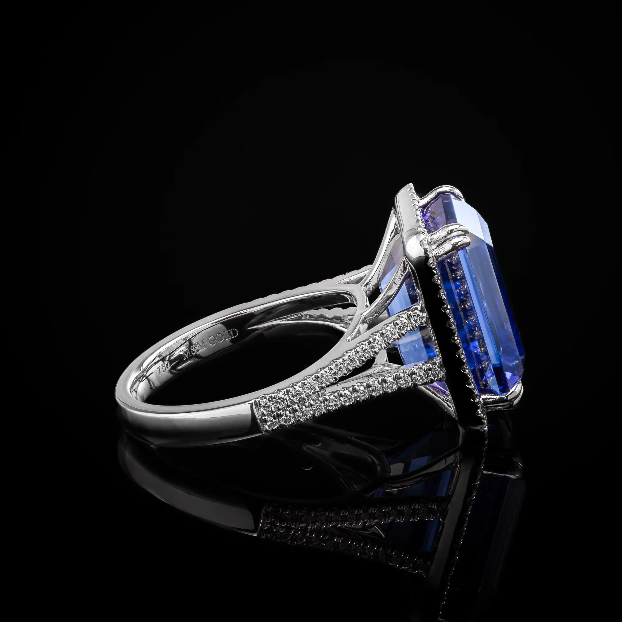 TanzaniteCrown™ Ring in white gold, photo 8