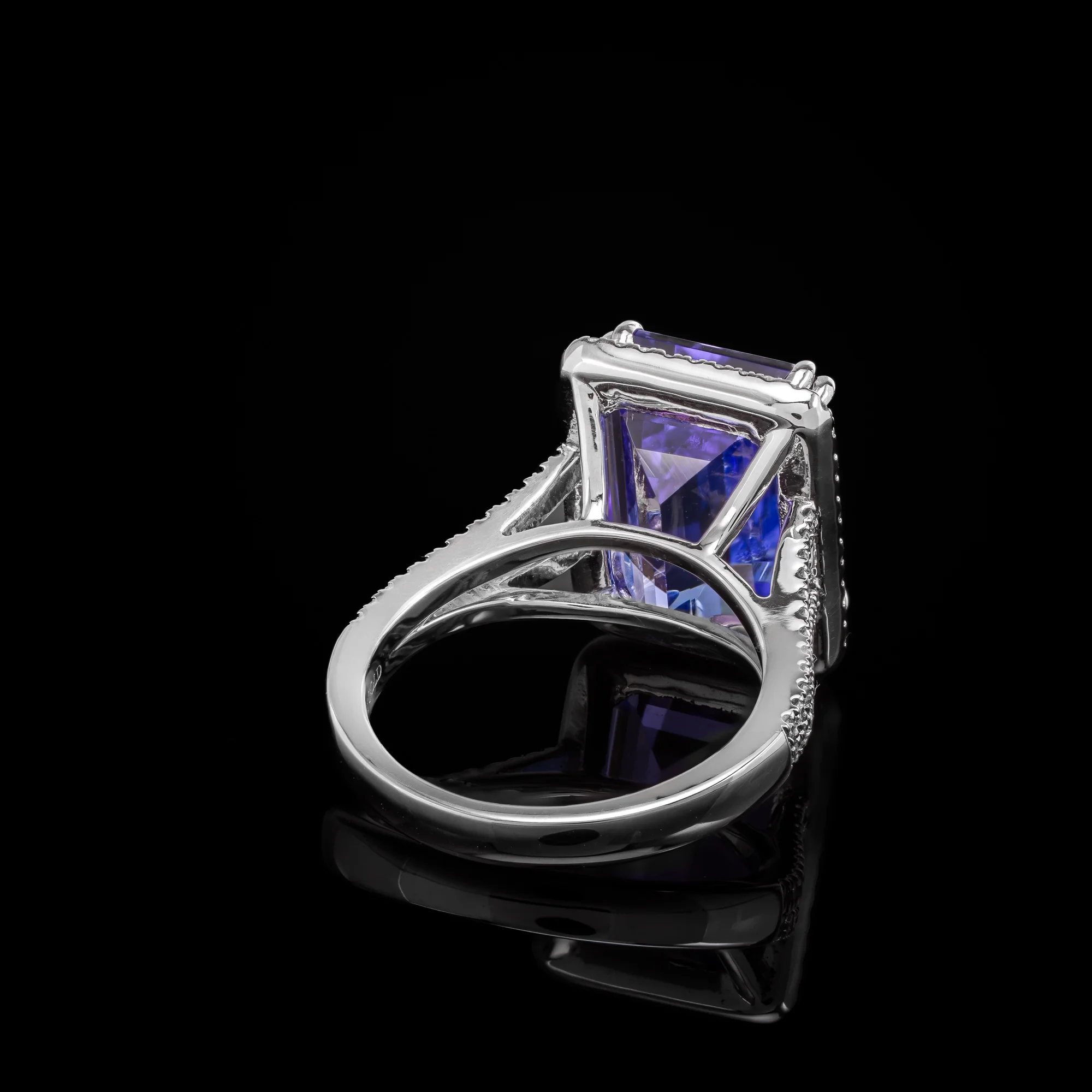 TanzaniteCrown™ Ring in white gold, photo 9