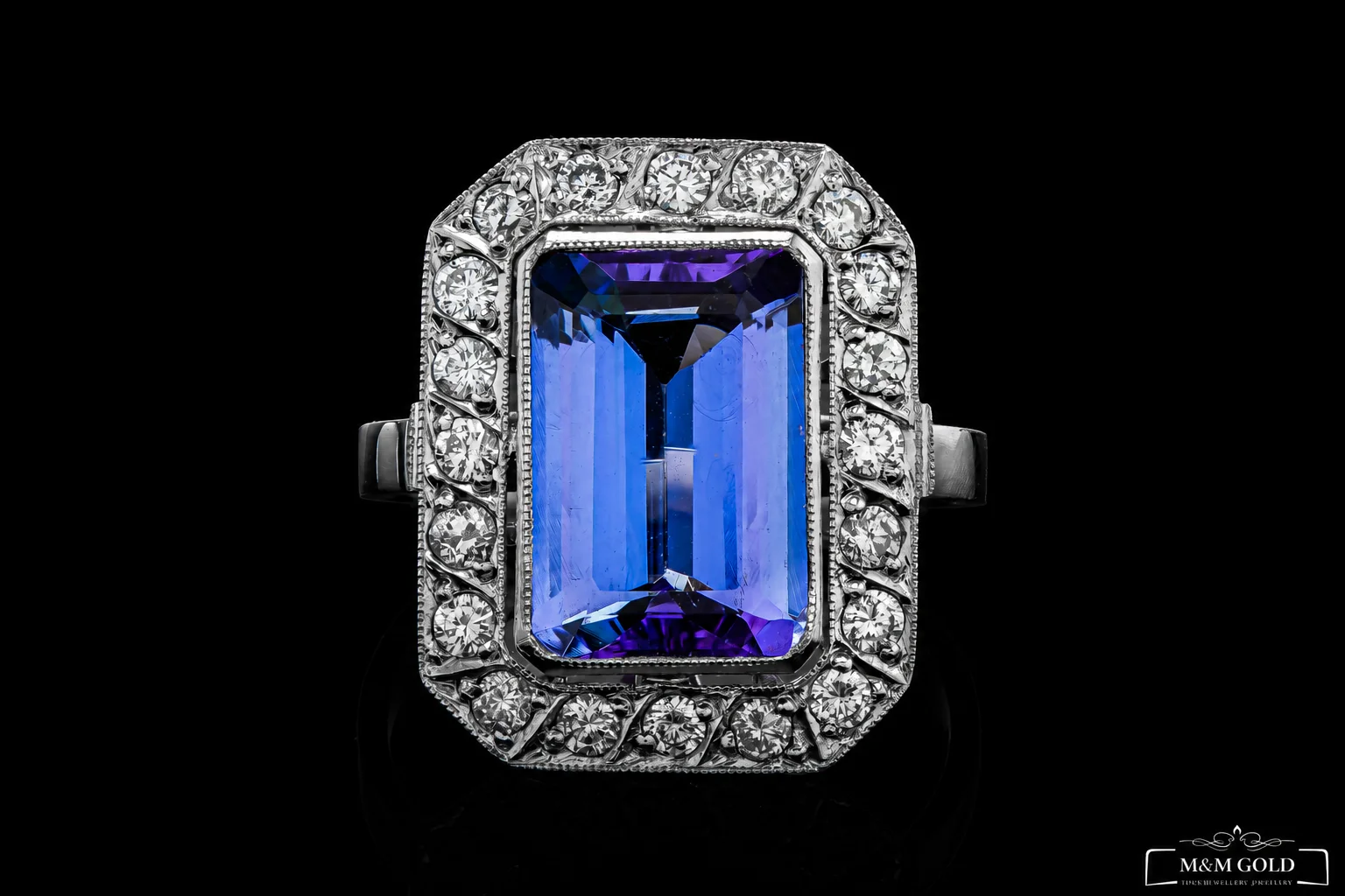 TanzaniteÉclat™ Ring in platinum, photo 2