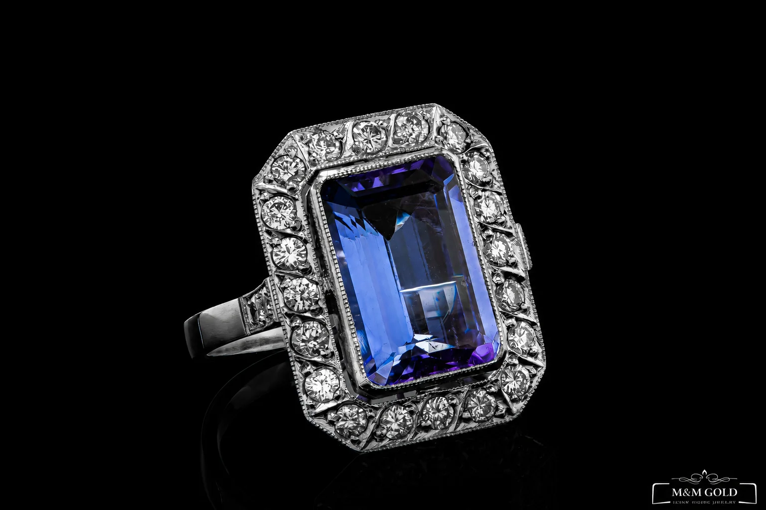 TanzaniteÉclat™ Ring in platinum, photo 4