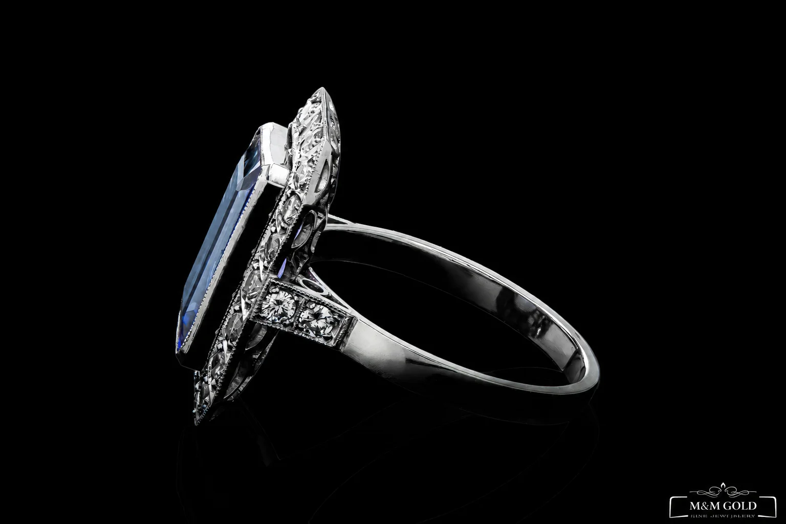 TanzaniteÉclat™ Ring in platinum, photo 5