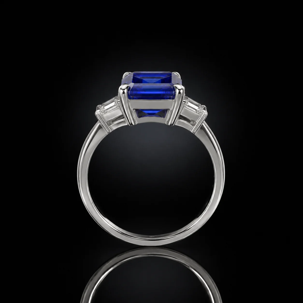 TanzaniteLuxe™ Ring in white gold 18k, photo 4