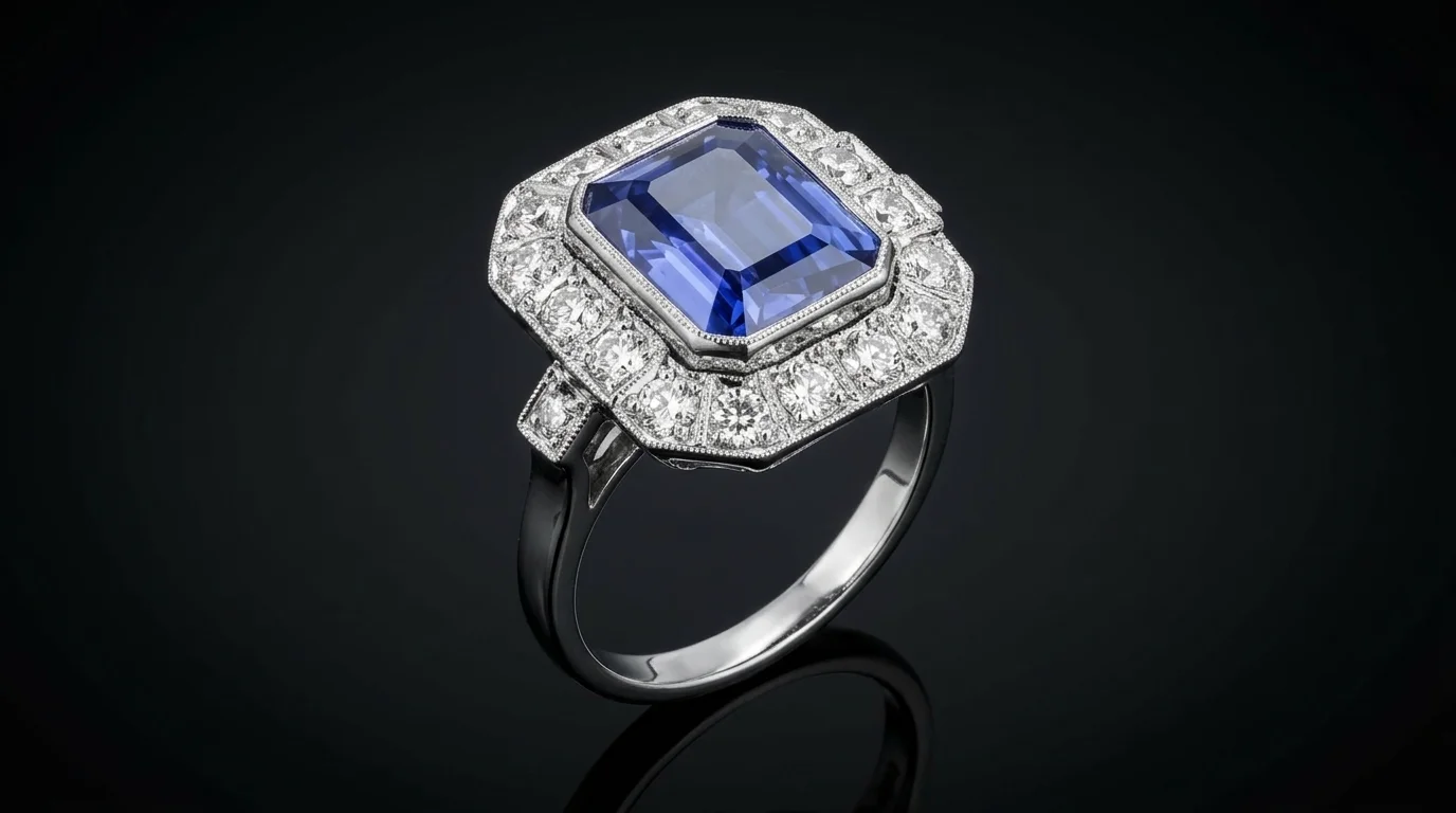 "TanzaniteRare™" Ring in platinum, photo 2