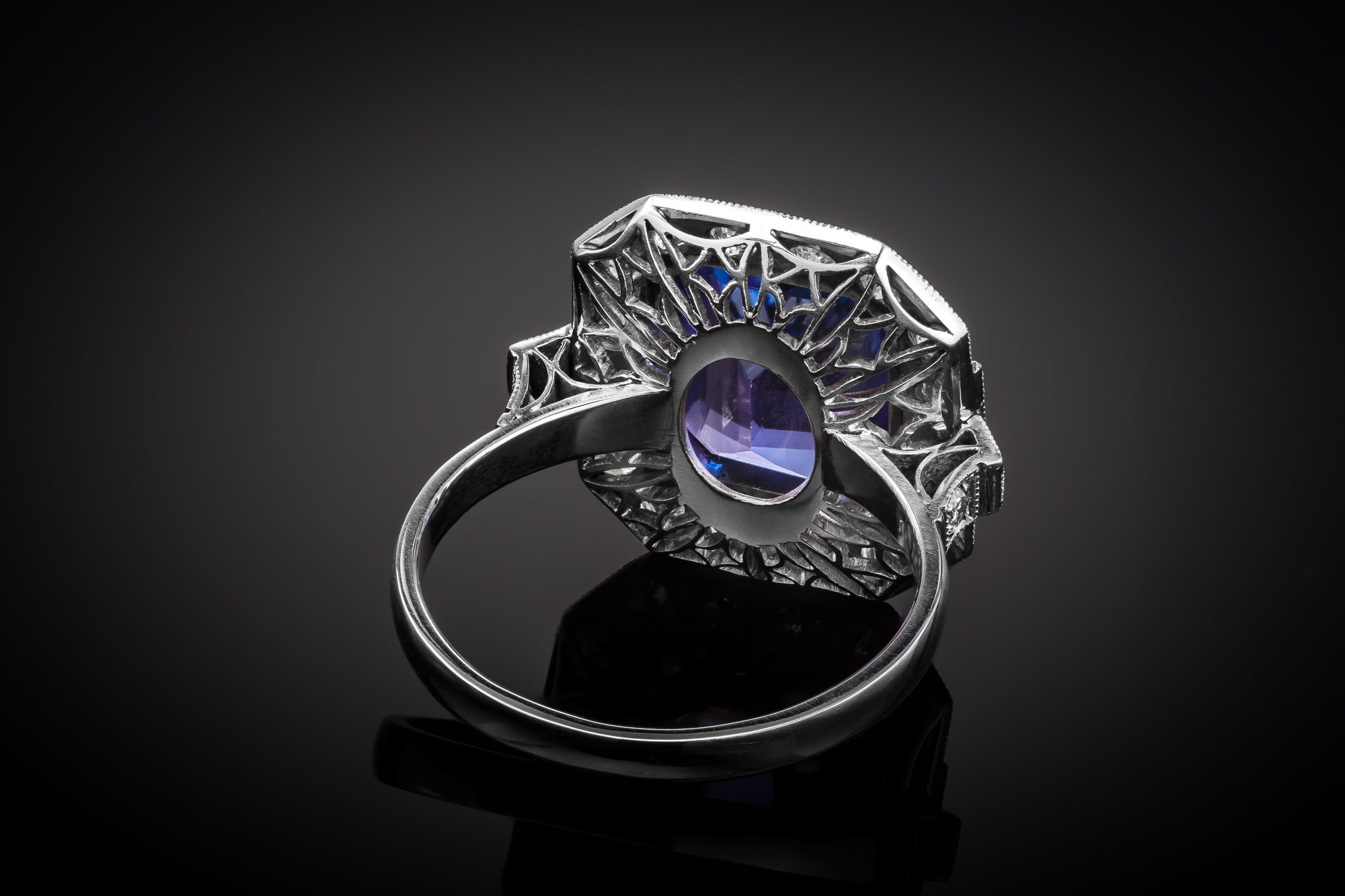 "TanzaniteRare™" Ring in platinum, photo 5