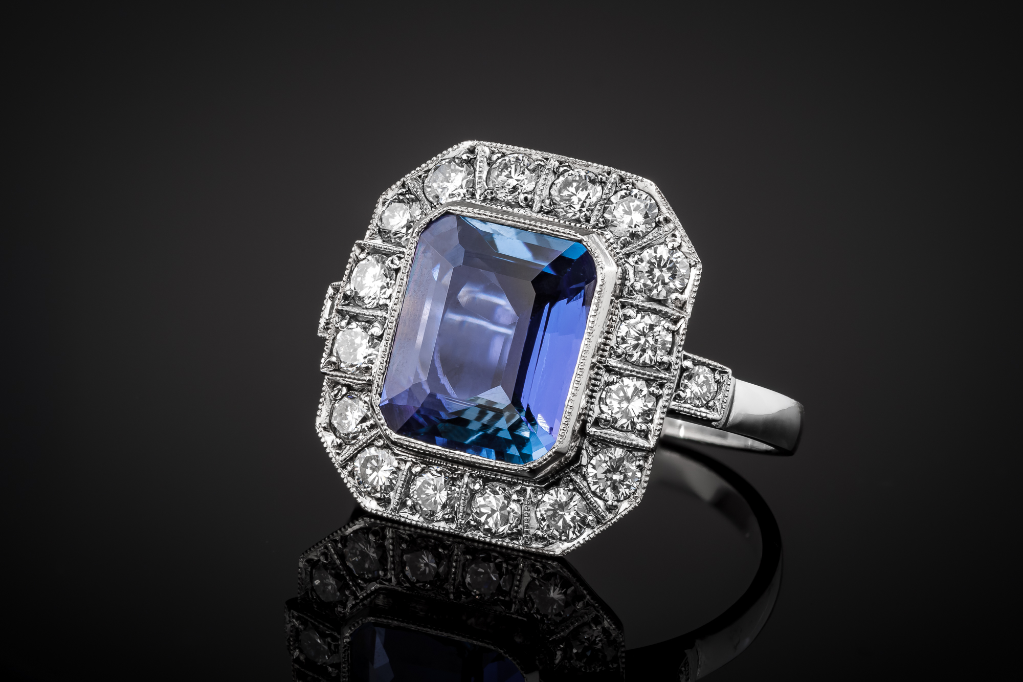 "TanzaniteRare™" Ring in platinum, photo 7