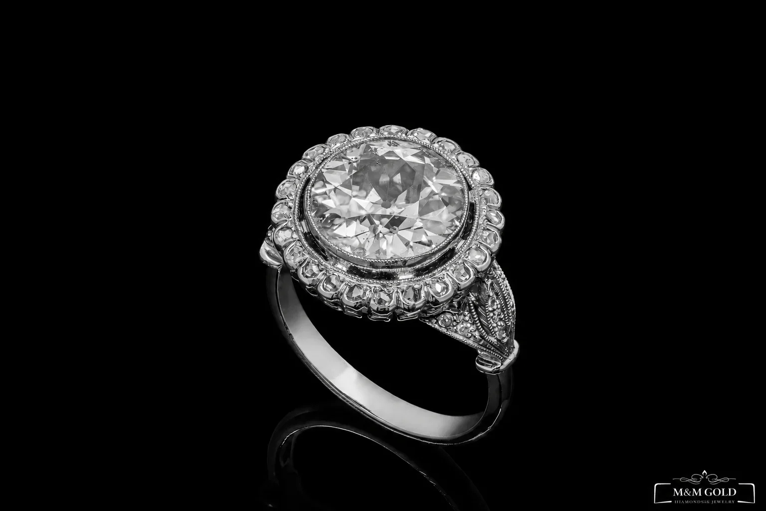 Ring "Timeless Treasure House™" – Platinum