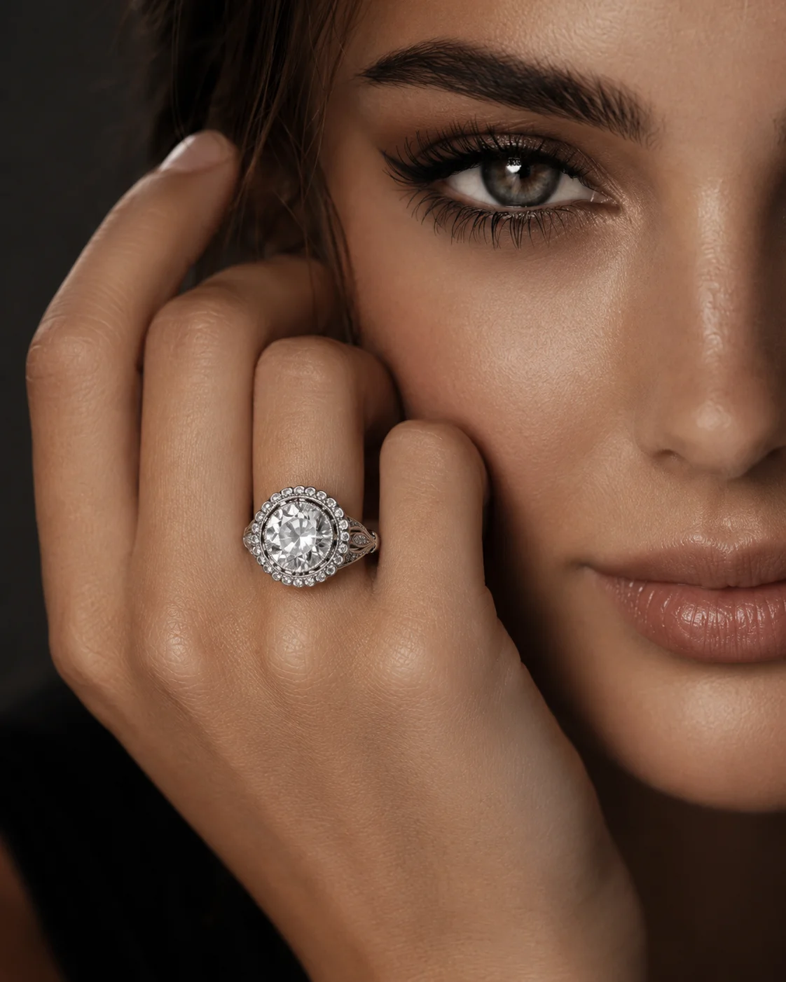 Ring "Timeless Treasure House™" in platinum, photo 2