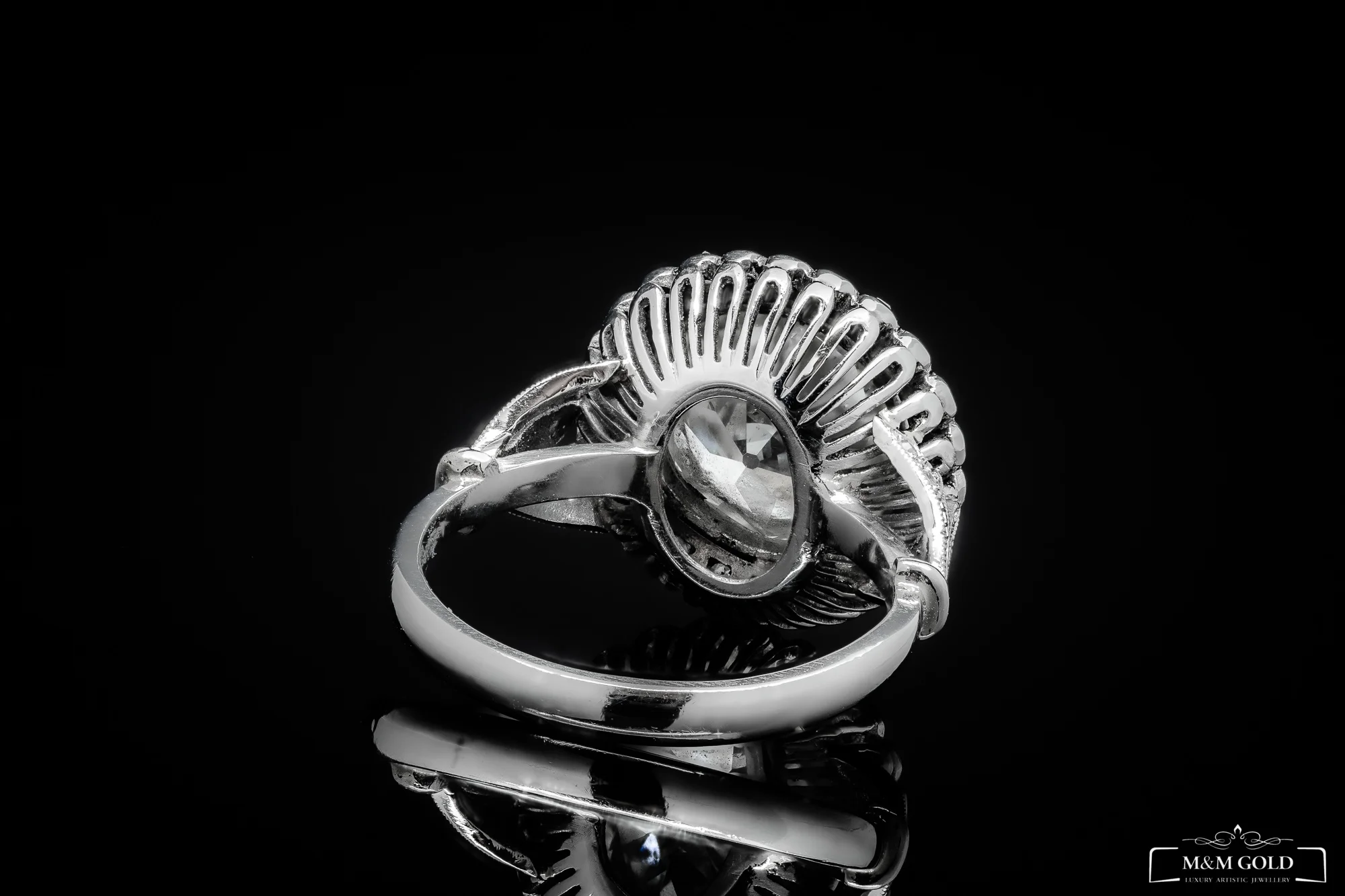 Ring "Timeless Treasure House™" in platinum, photo 5