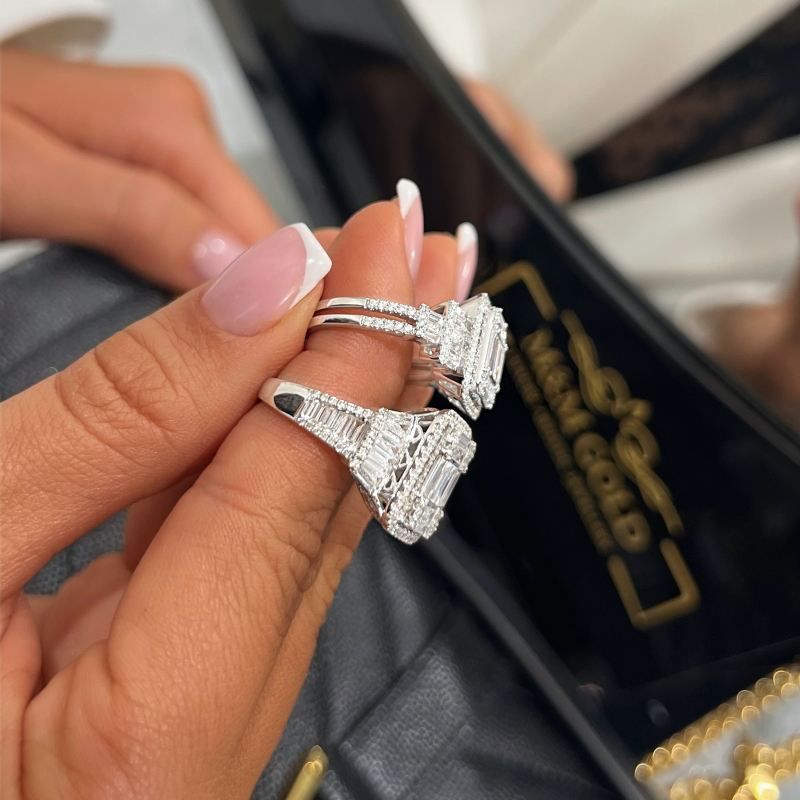 "Unstoppable™" Ring from the "Invisible™" Collection in white gold 18k, photo 9