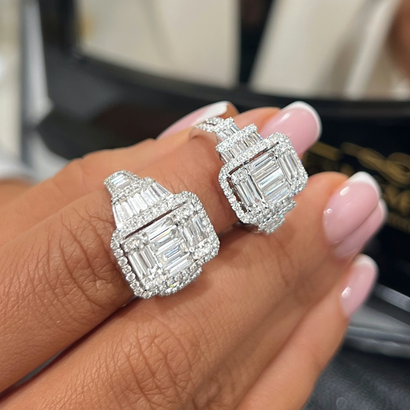 "Unstoppable™" Ring from the "Invisible™" Collection in white gold 18k, photo 10