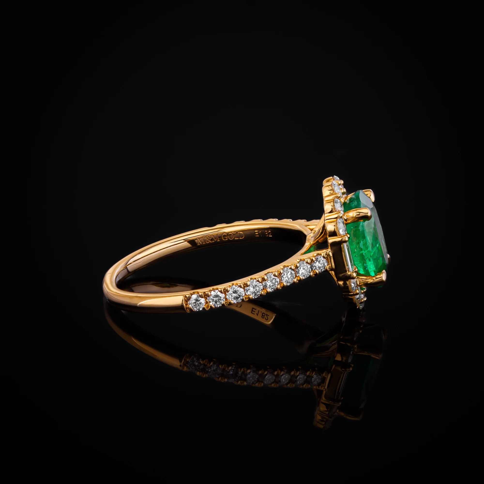 "VerdeLegacy™" Ring in yellow gold 18k, photo 3