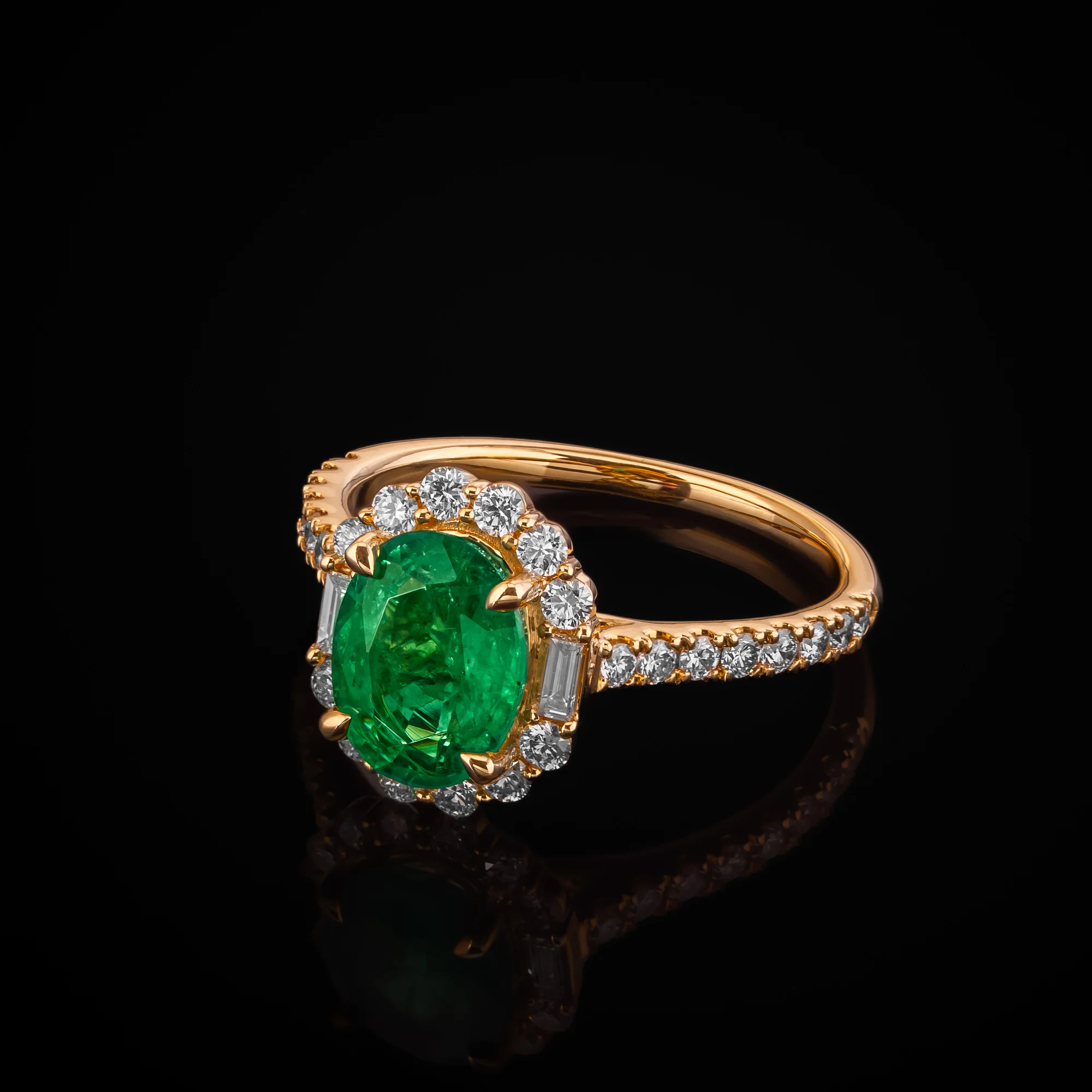 "VerdeLegacy™" Ring in yellow gold 18k, photo 4
