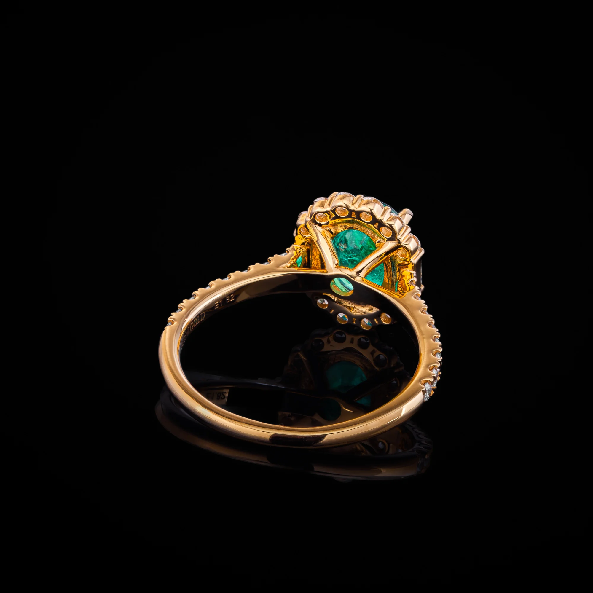"VerdeLegacy™" Ring in yellow gold 18k, photo 5