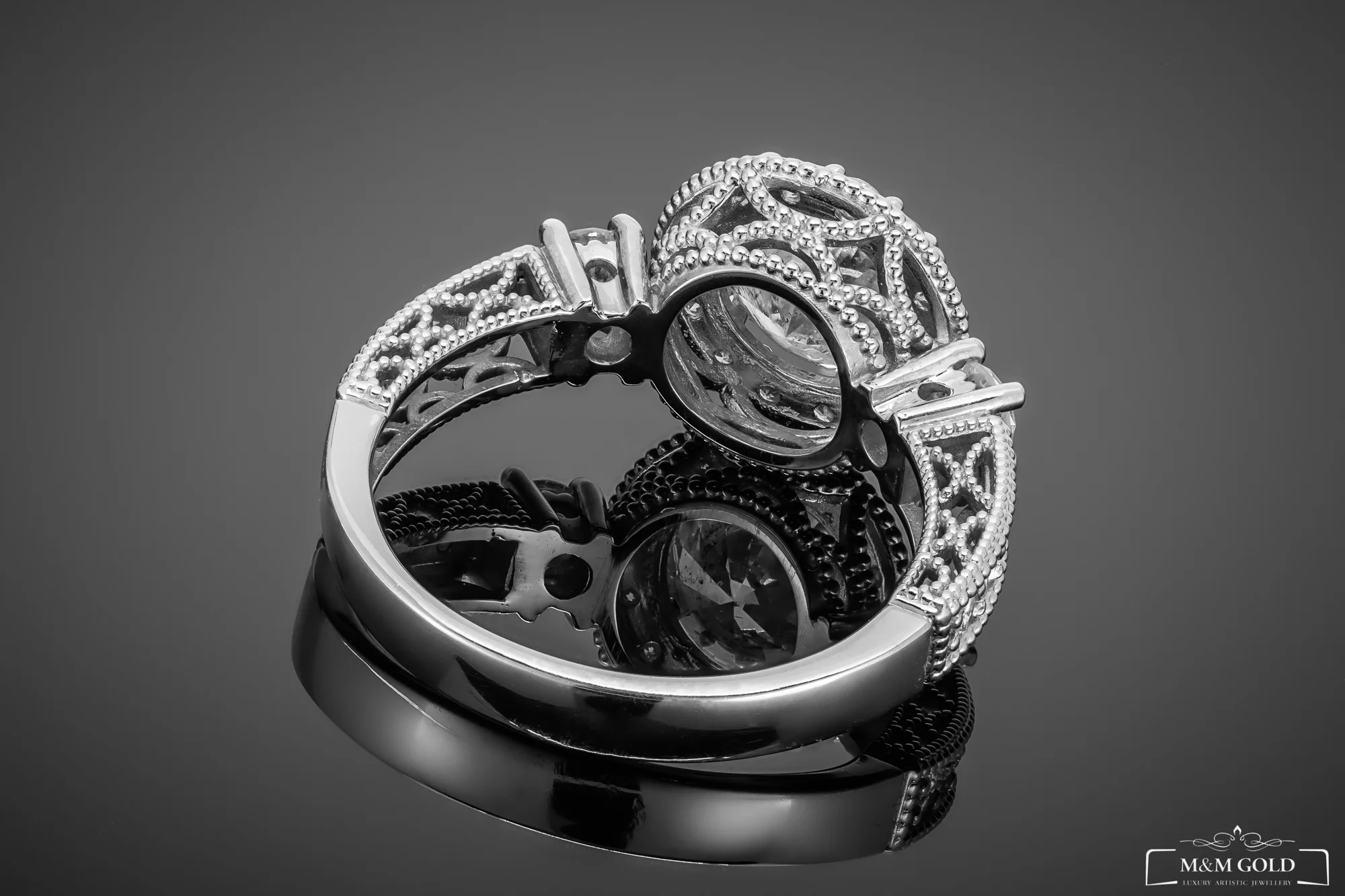 "White Luxury™" "MyLove™" Ring in white gold, photo 4