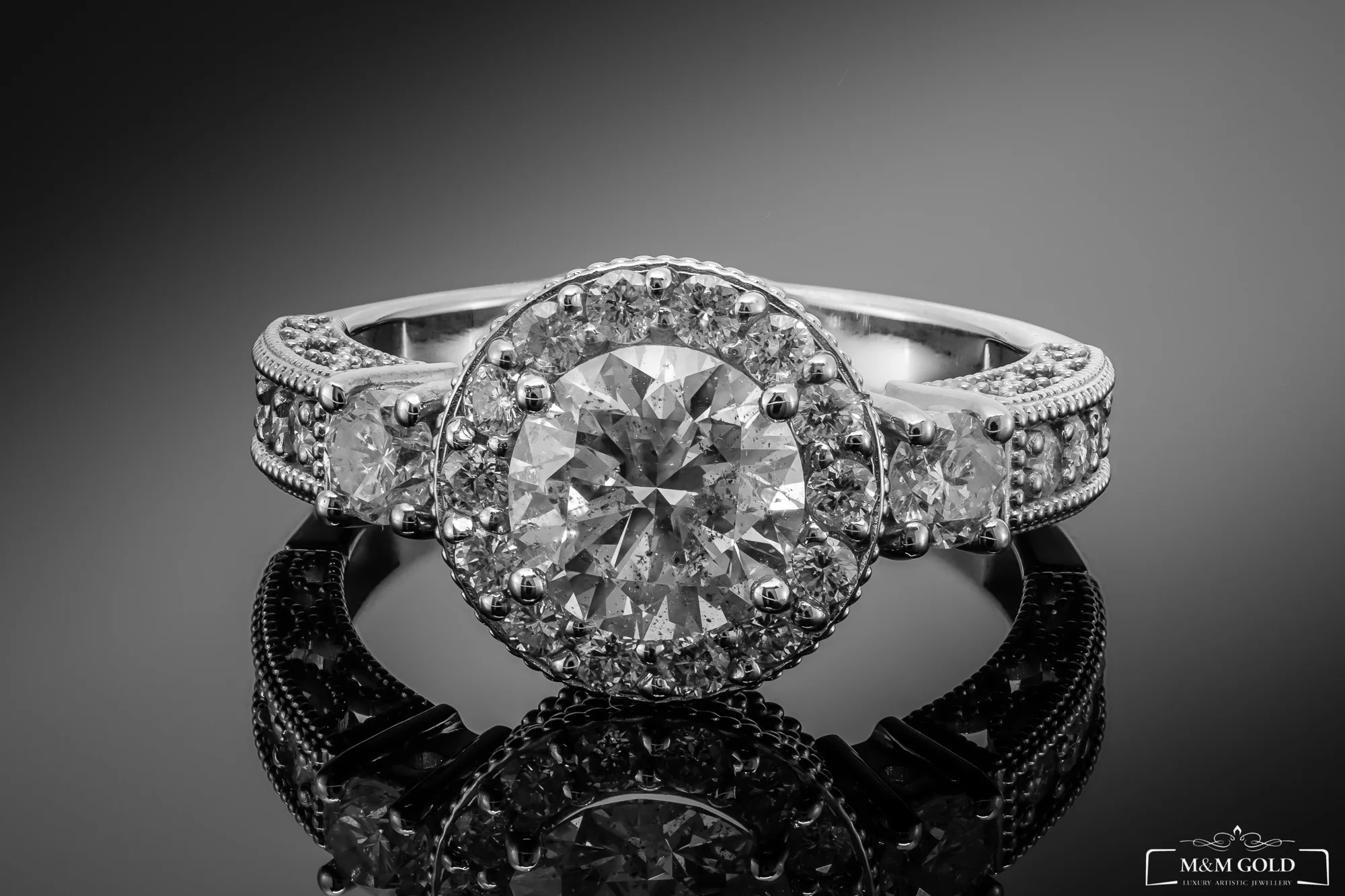 "White Luxury™" "MyLove™" Ring in white gold, photo 6